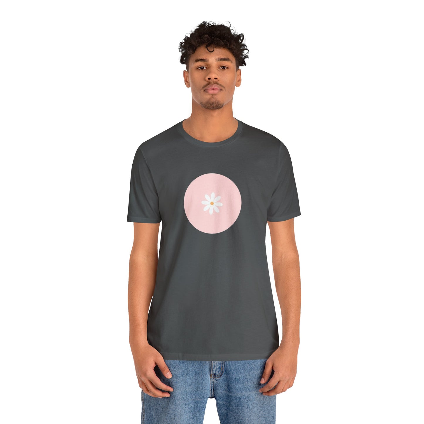 Circle Daisy- Unisex Jersey Short Sleeve Tee