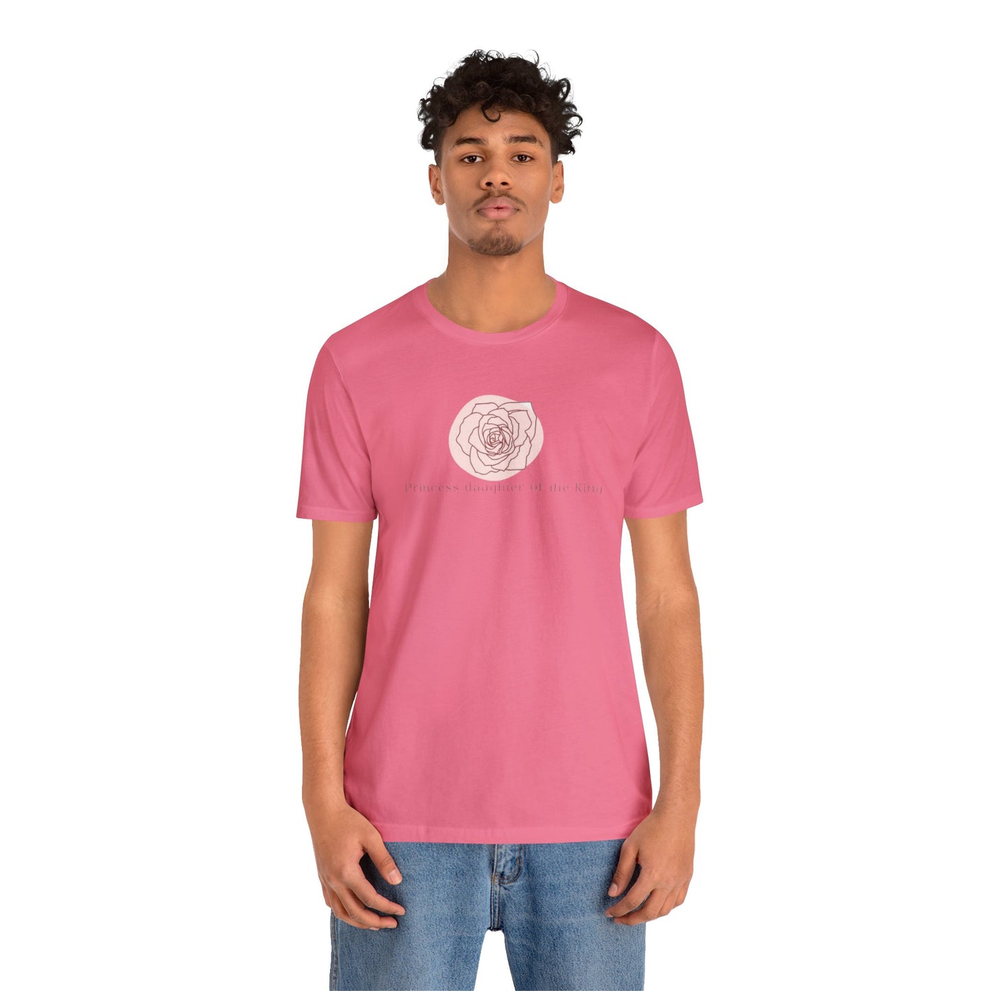 Vintage Rose- Unisex Jersey Short Sleeve Tee