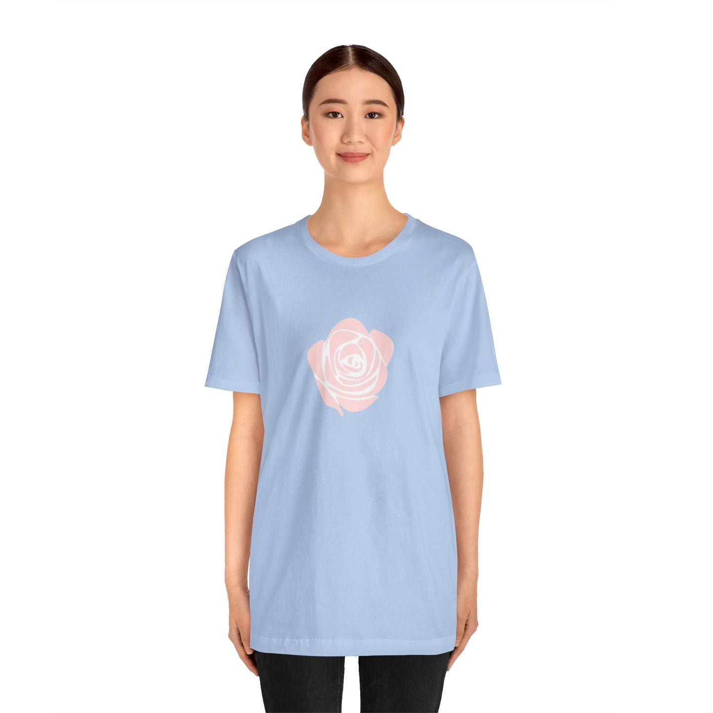 Rose- Unisex Jersey Short Sleeve Tee