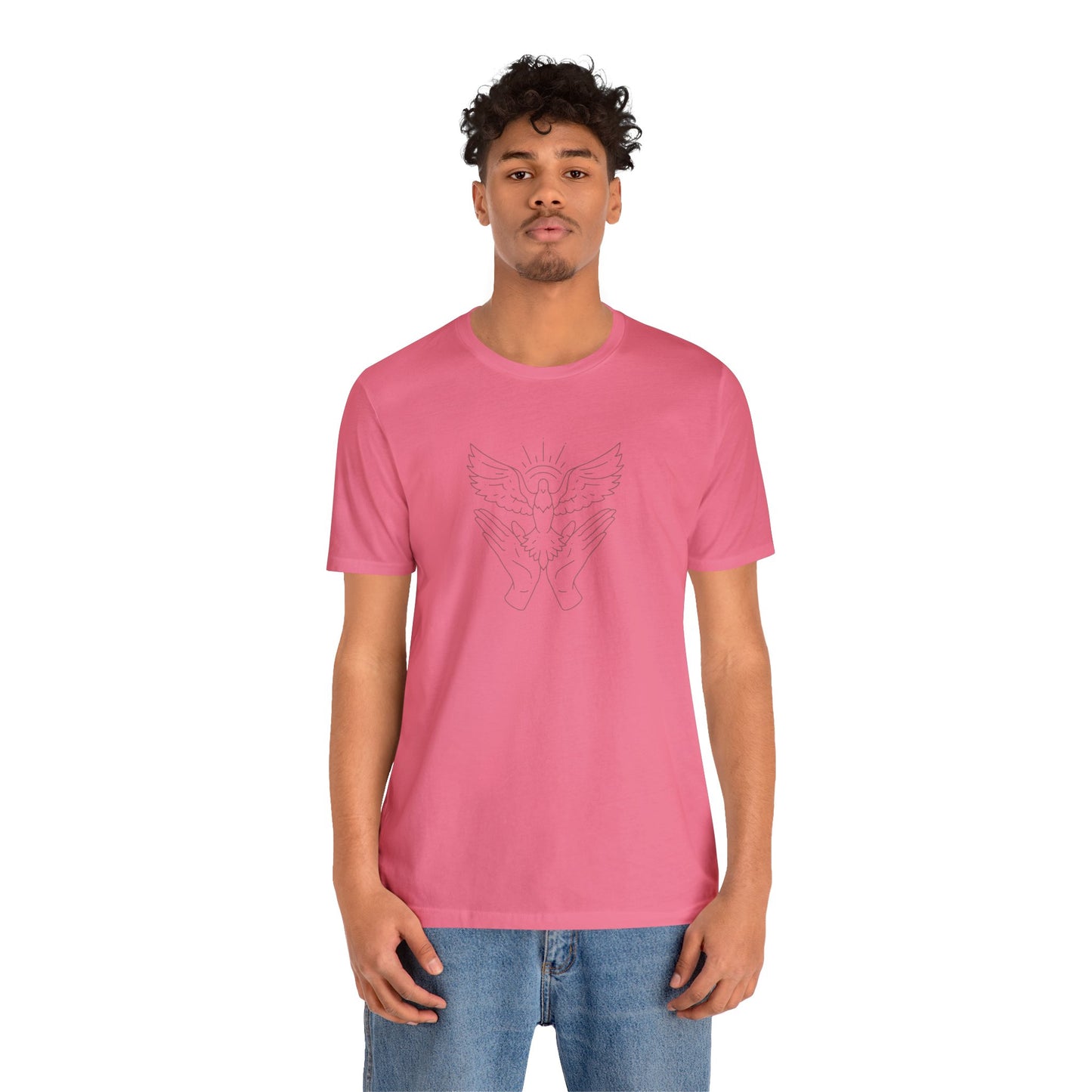 Dove- Unisex Jersey Short Sleeve Tee