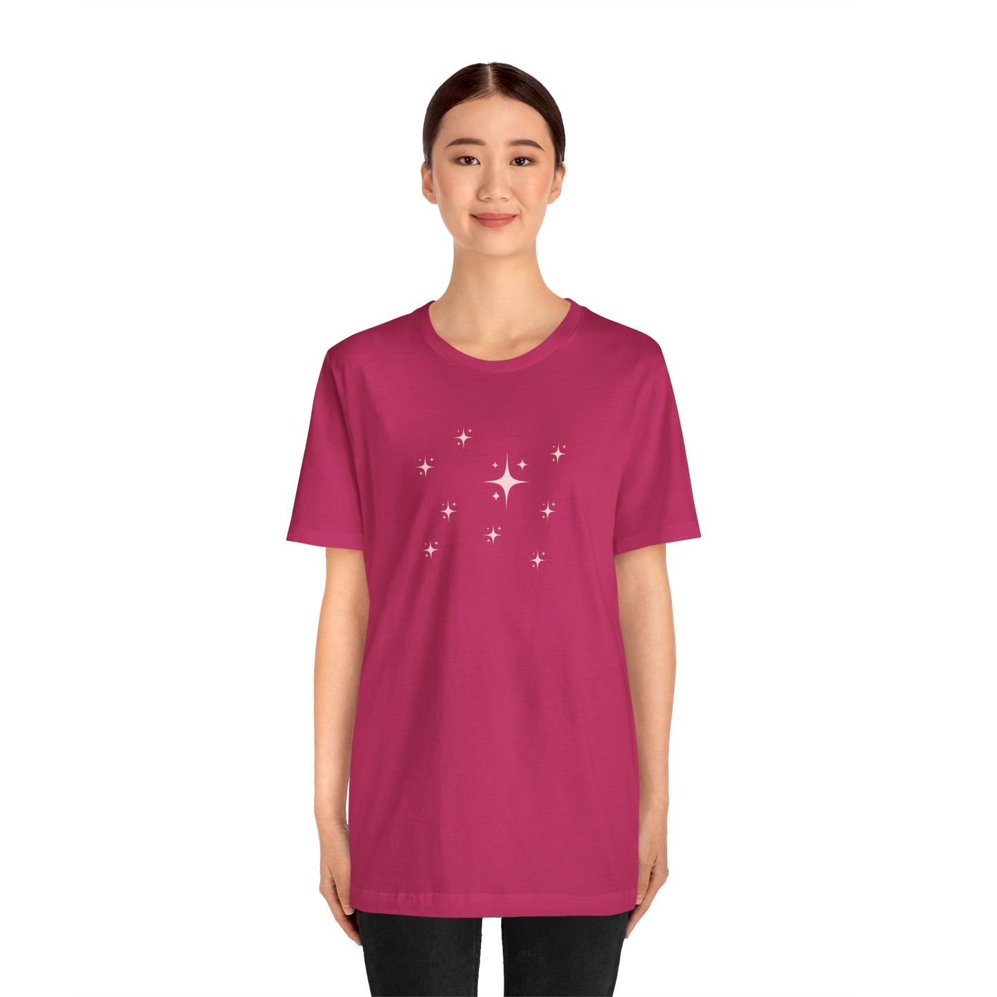 Twinkle Stars- Unisex Jersey Short Sleeve Tee