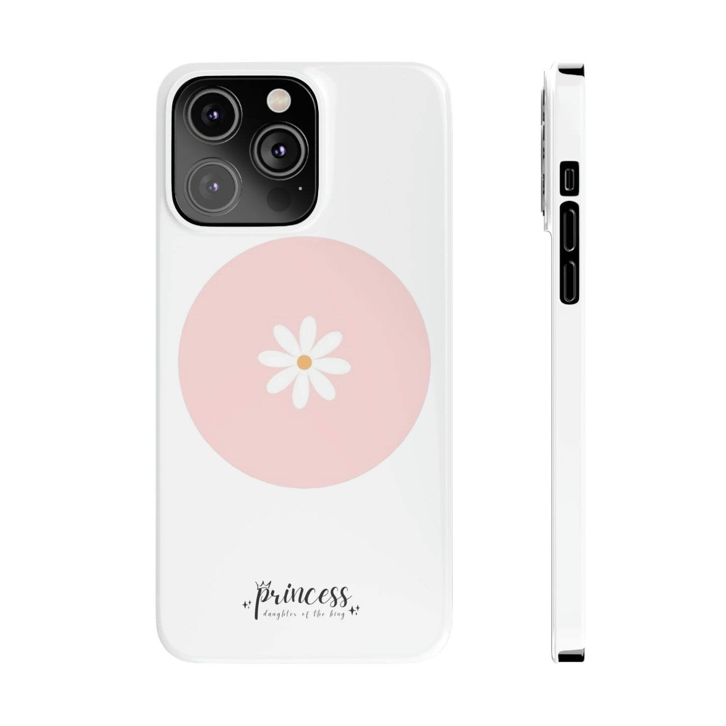 Circle Daisy- Slim Phone Cases