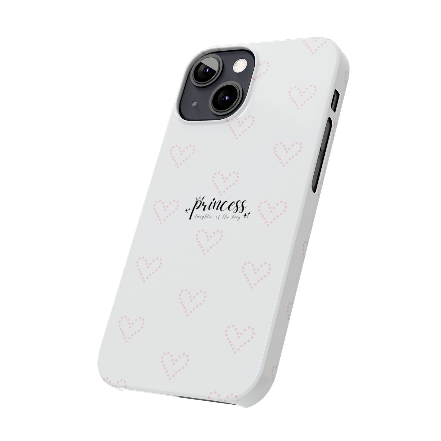 Dot Heart- Slim Phone Cases