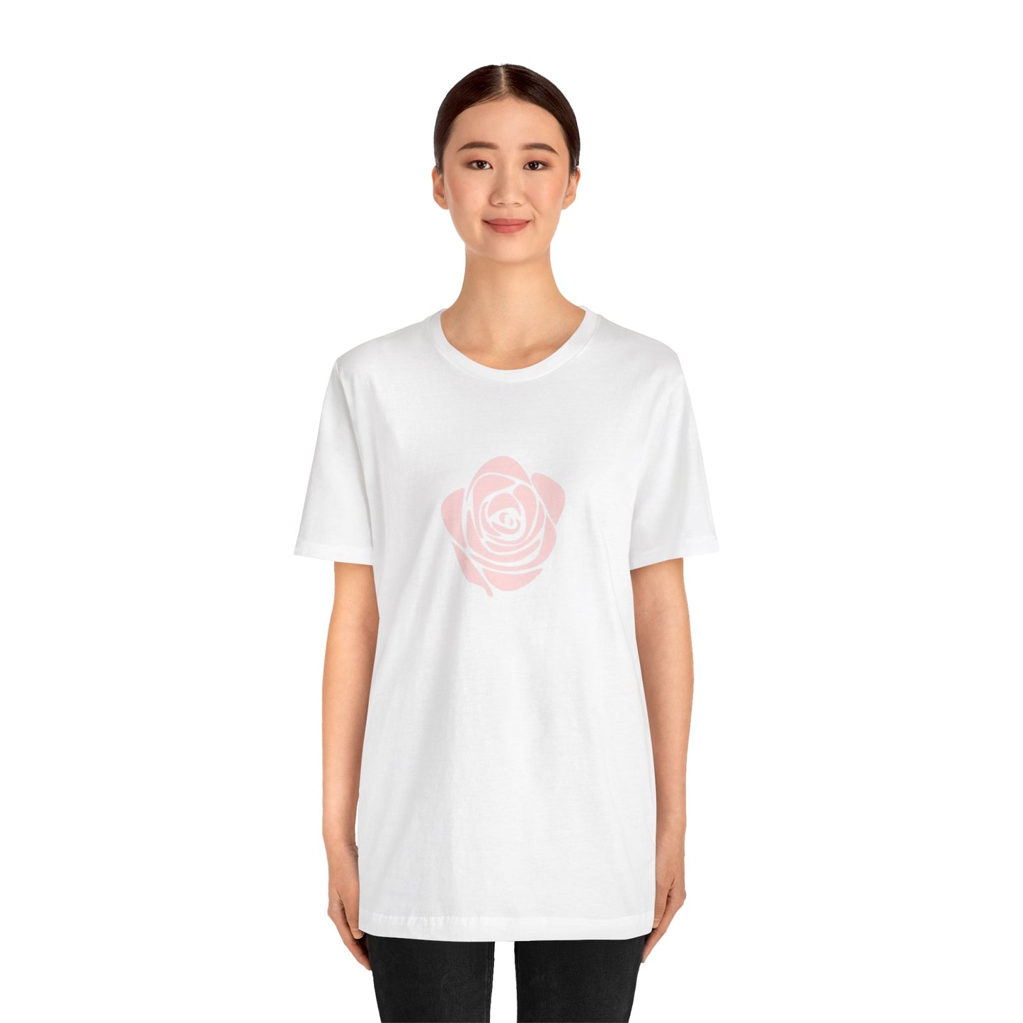 Rose- Unisex Jersey Short Sleeve Tee