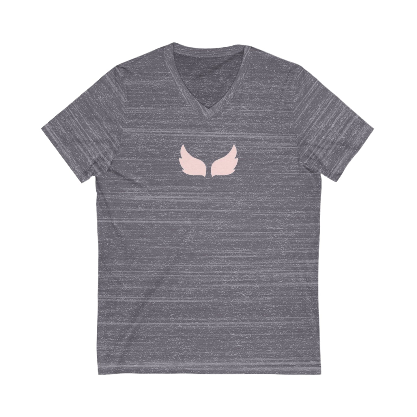 Wings- Unisex Jersey Short Sleeve V-Neck Tee