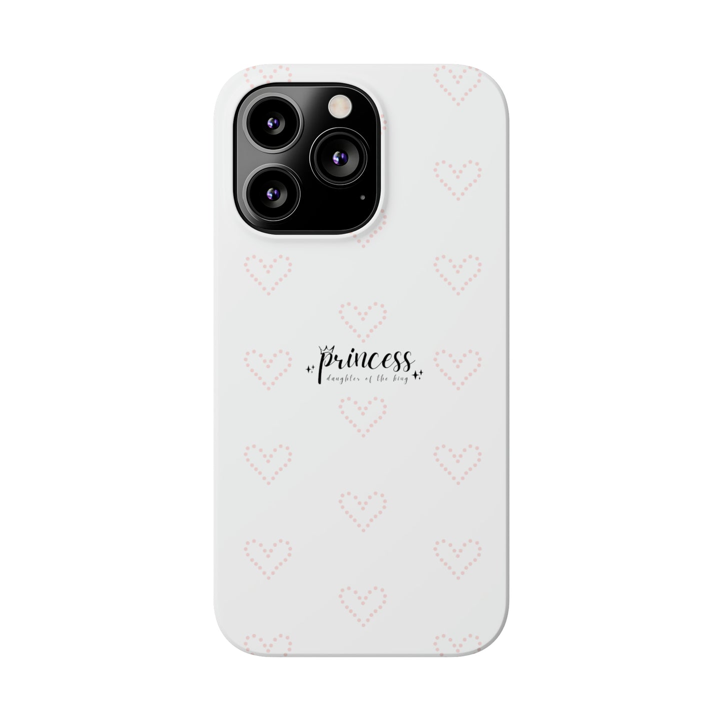 Dot Heart- Slim Phone Cases