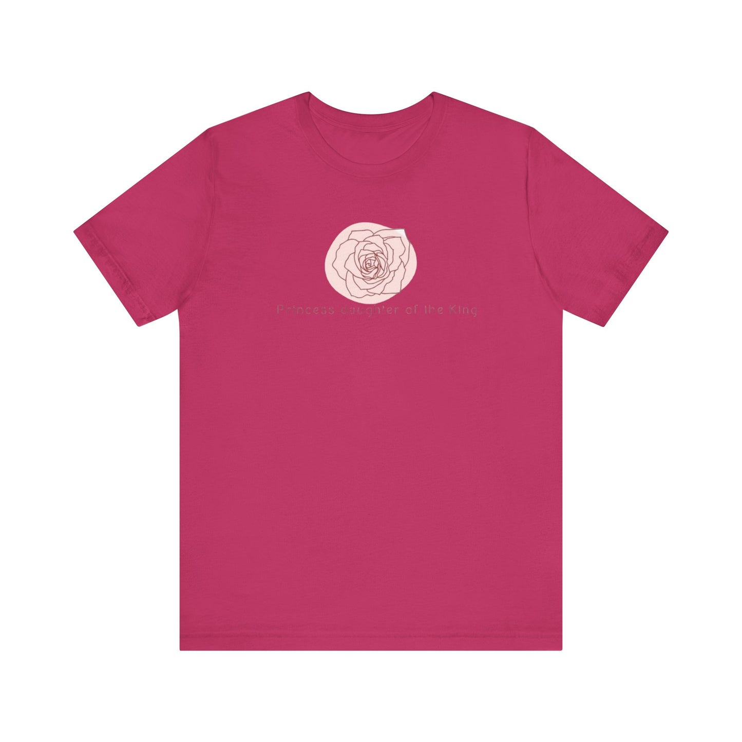 Vintage Rose- Unisex Jersey Short Sleeve Tee