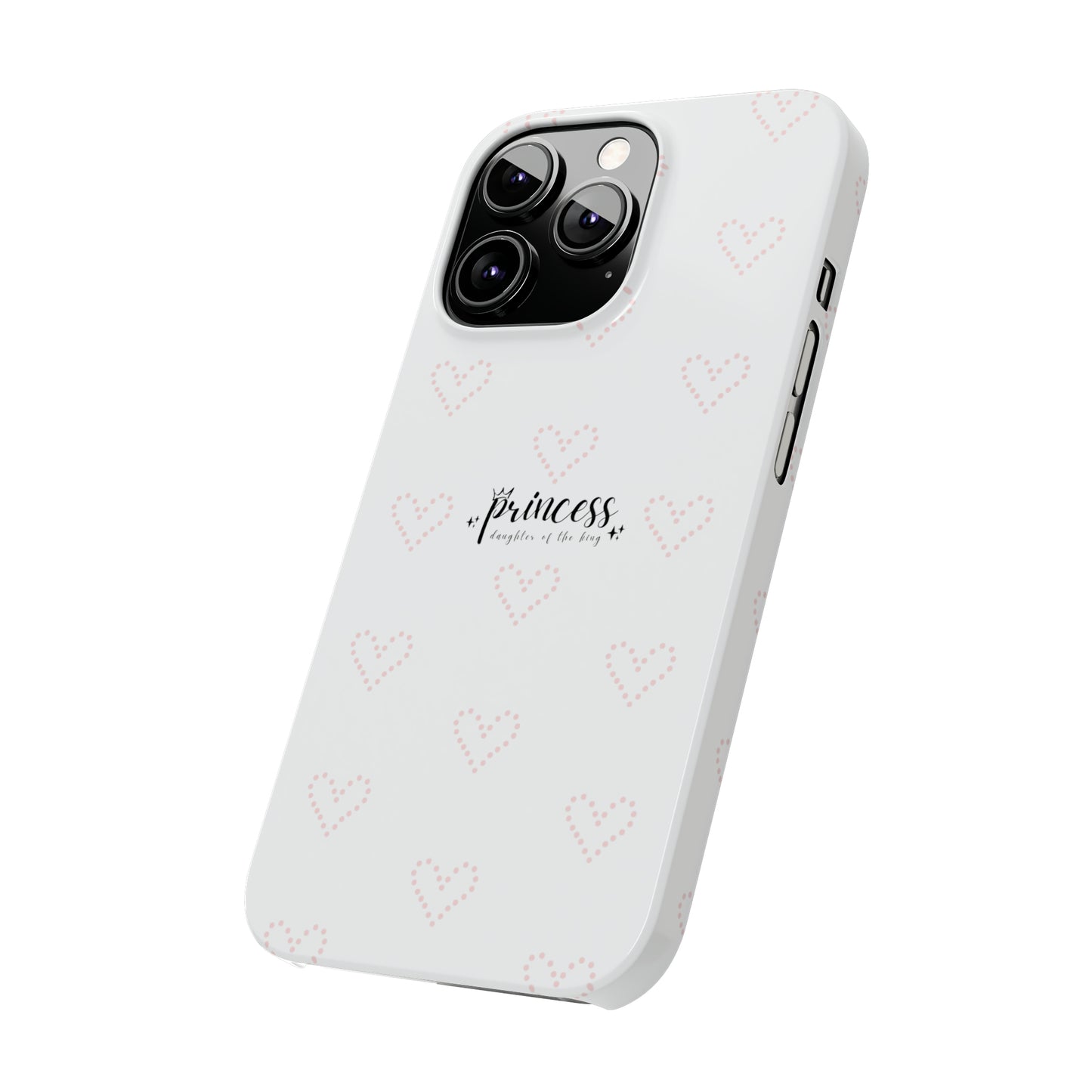 Dot Heart- Slim Phone Cases