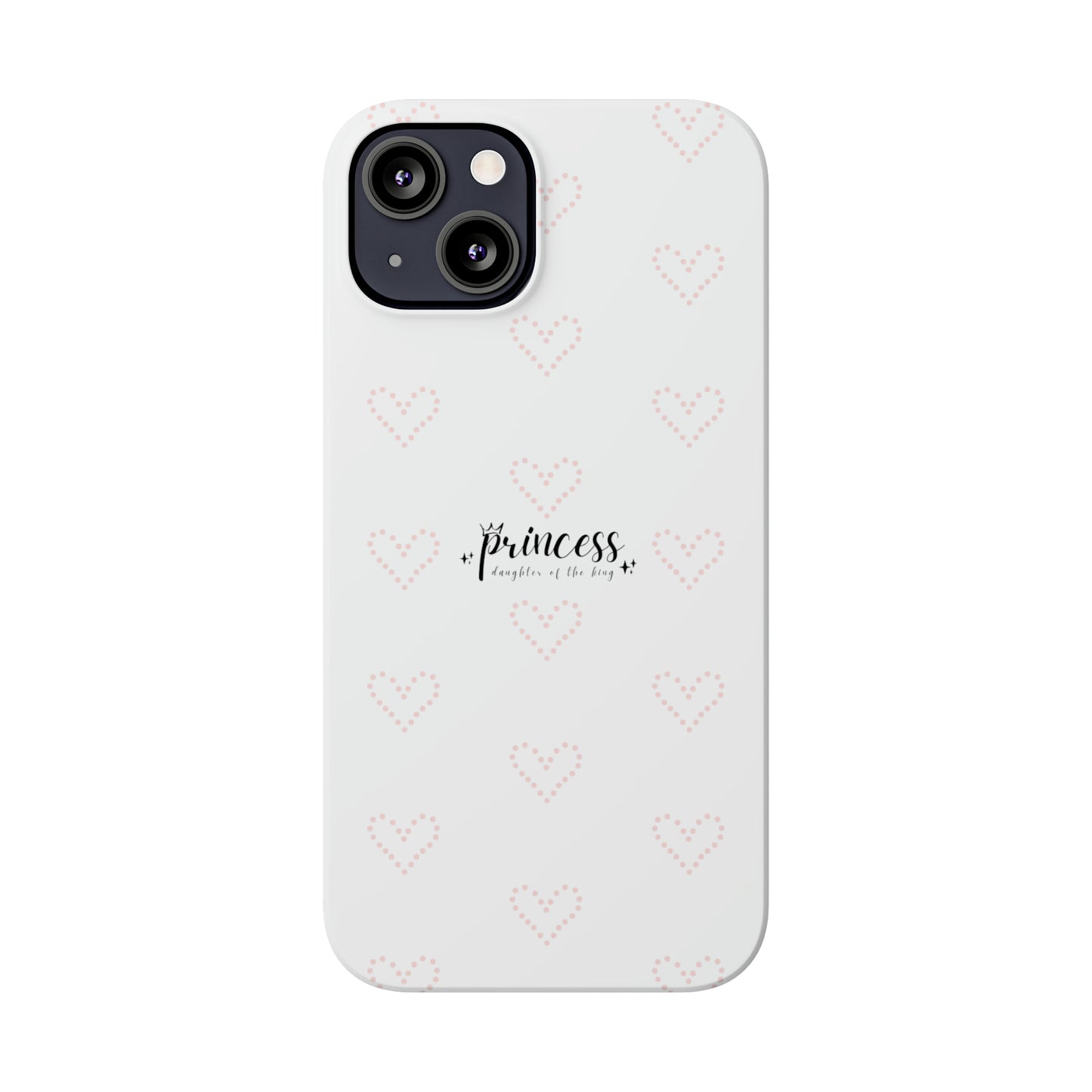 Dot Heart- Slim Phone Cases