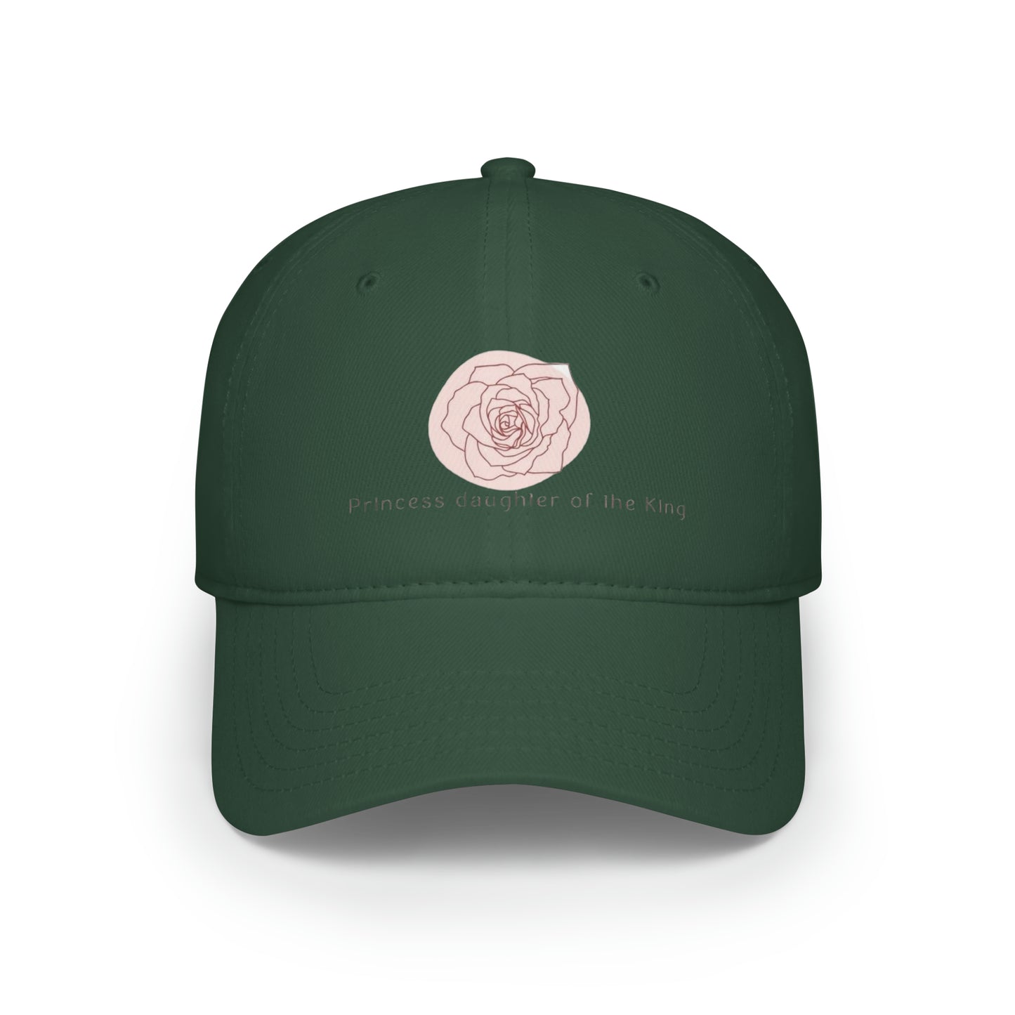 Vintage Rose- Low Profile Baseball Cap