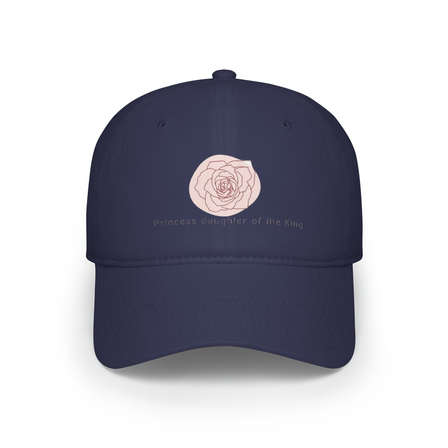 Vintage Rose- Low Profile Baseball Cap