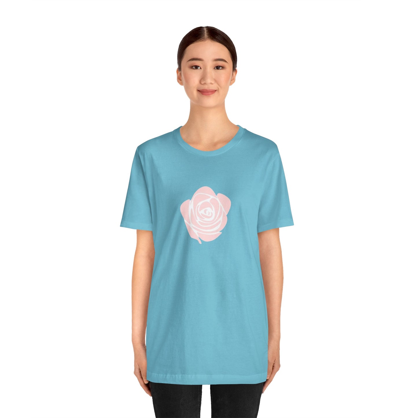 Rose- Unisex Jersey Short Sleeve Tee