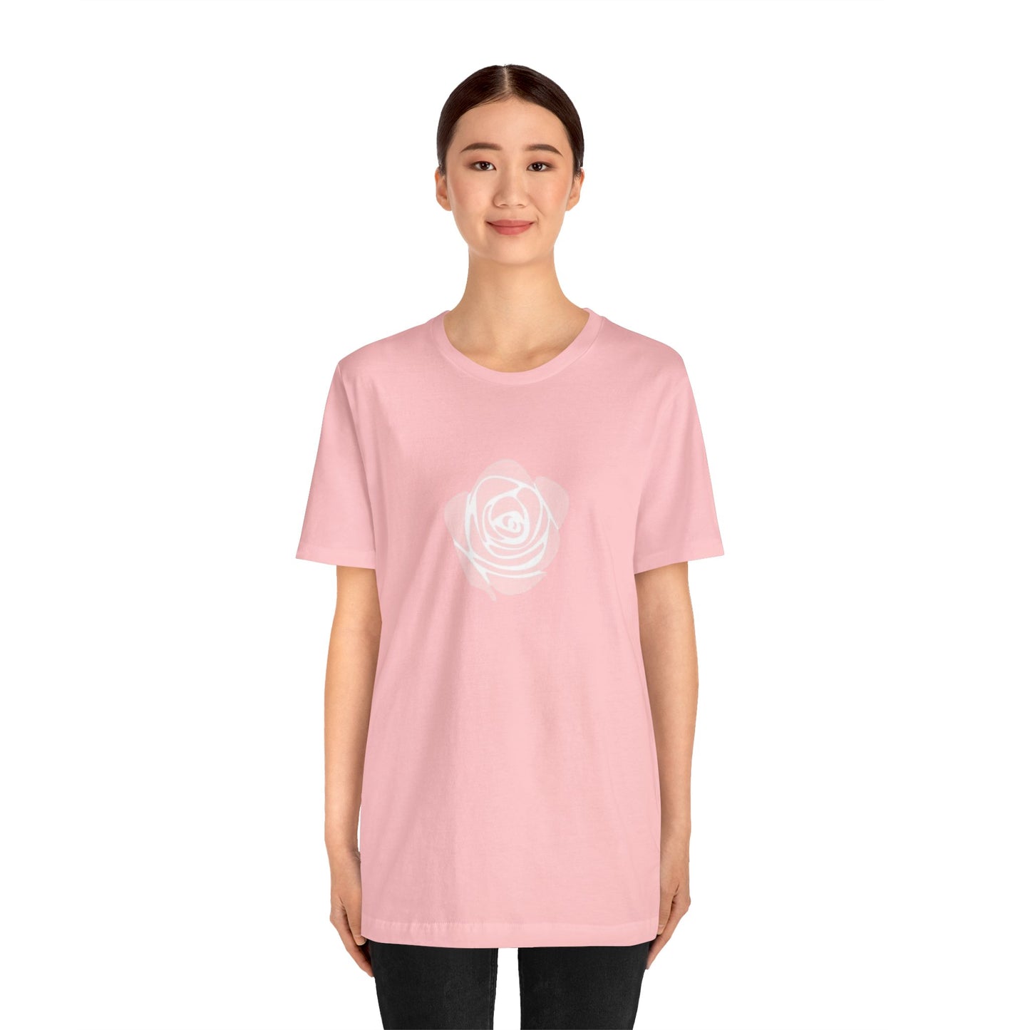 Rose- Unisex Jersey Short Sleeve Tee