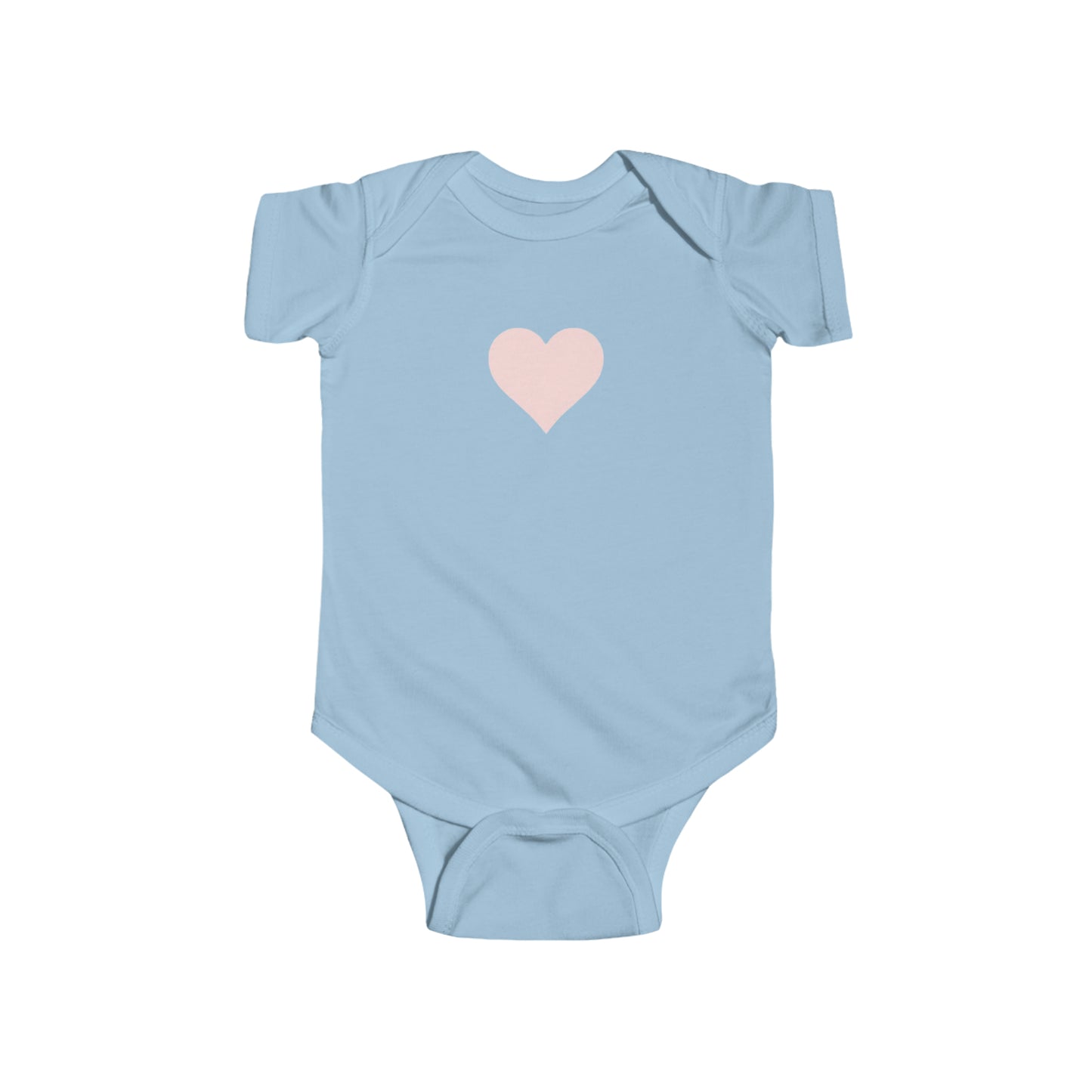 Heart- Infant Fine Jersey Bodysuit