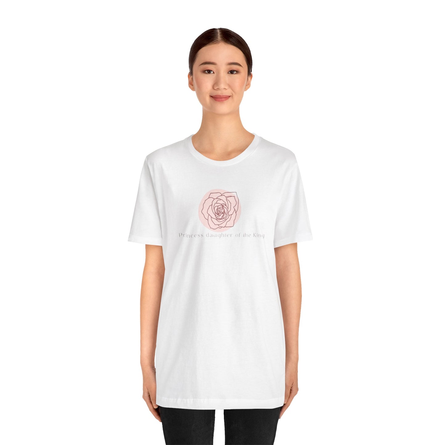 Vintage Rose- Unisex Jersey Short Sleeve Tee