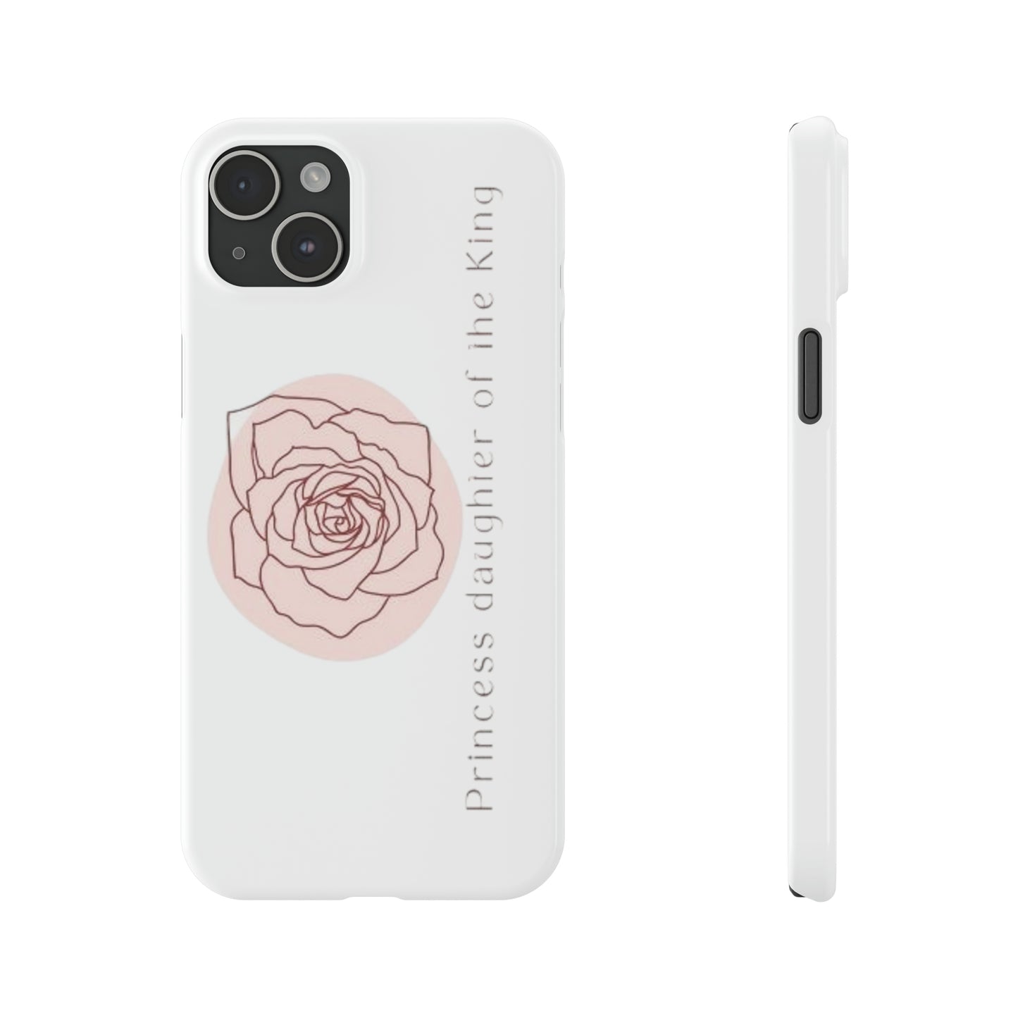 Vintage Rose- Slim Phone Cases