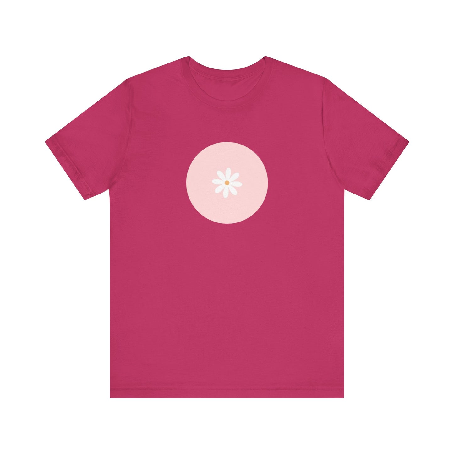 Circle Daisy- Unisex Jersey Short Sleeve Tee