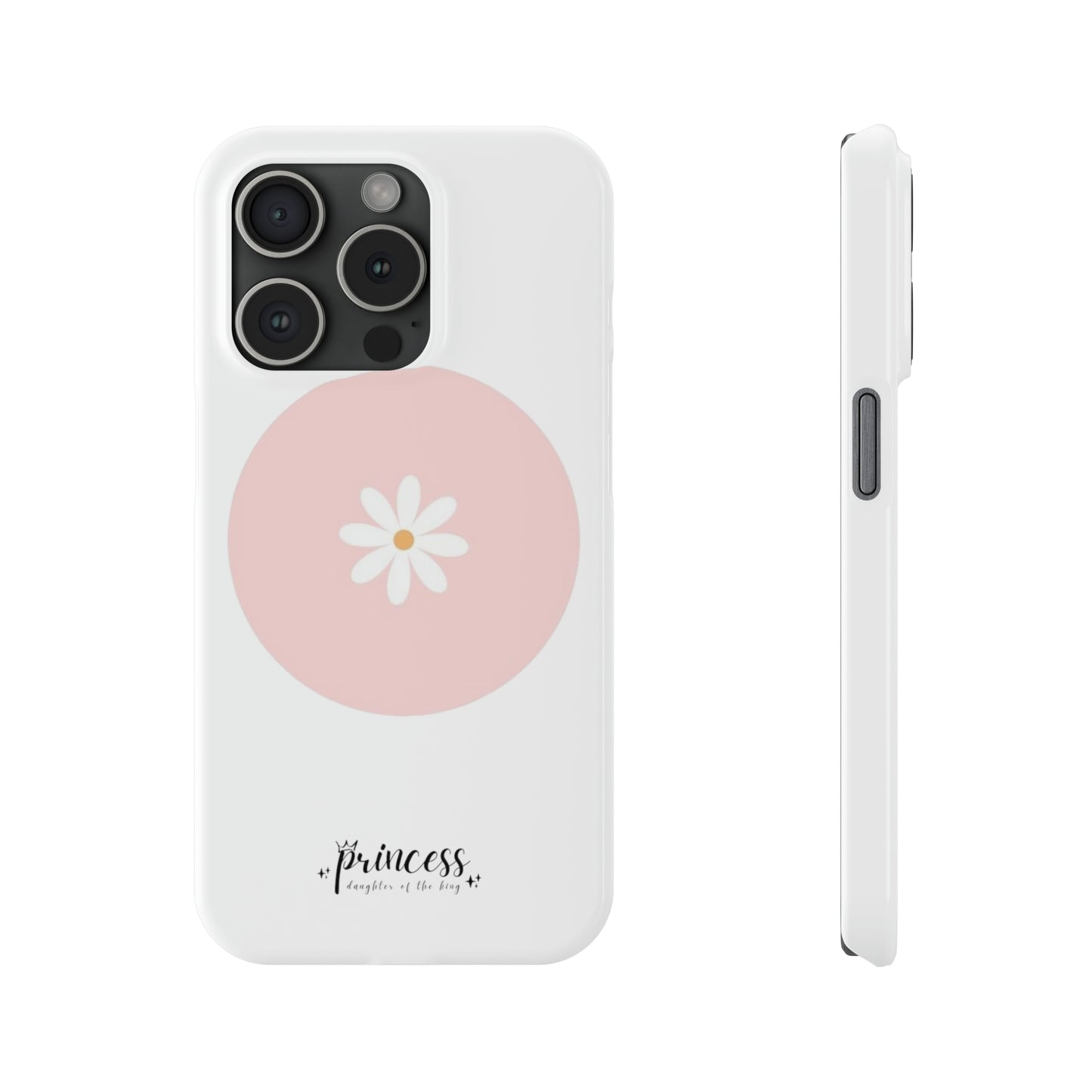 Circle Daisy- Slim Phone Cases