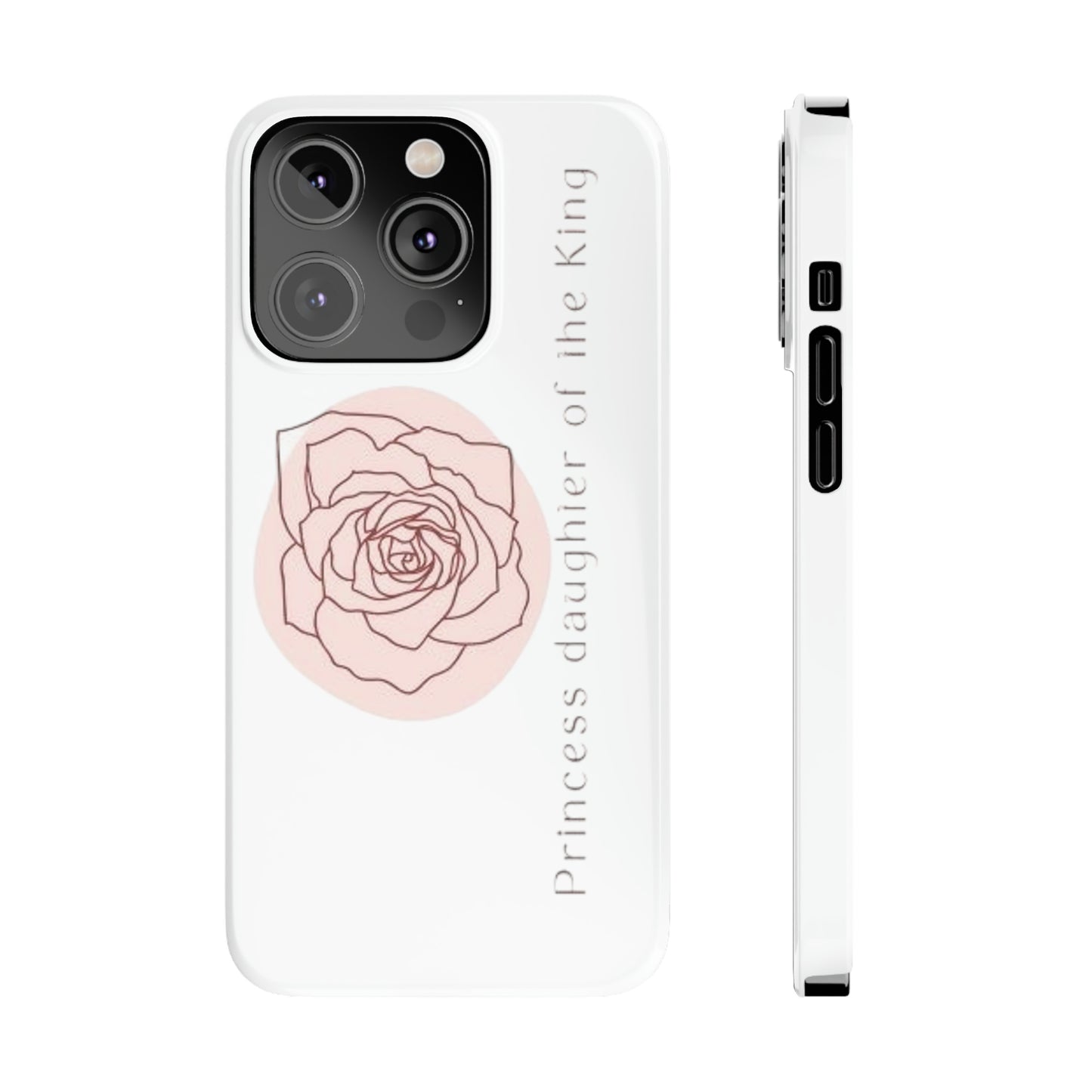 Vintage Rose- Slim Phone Cases