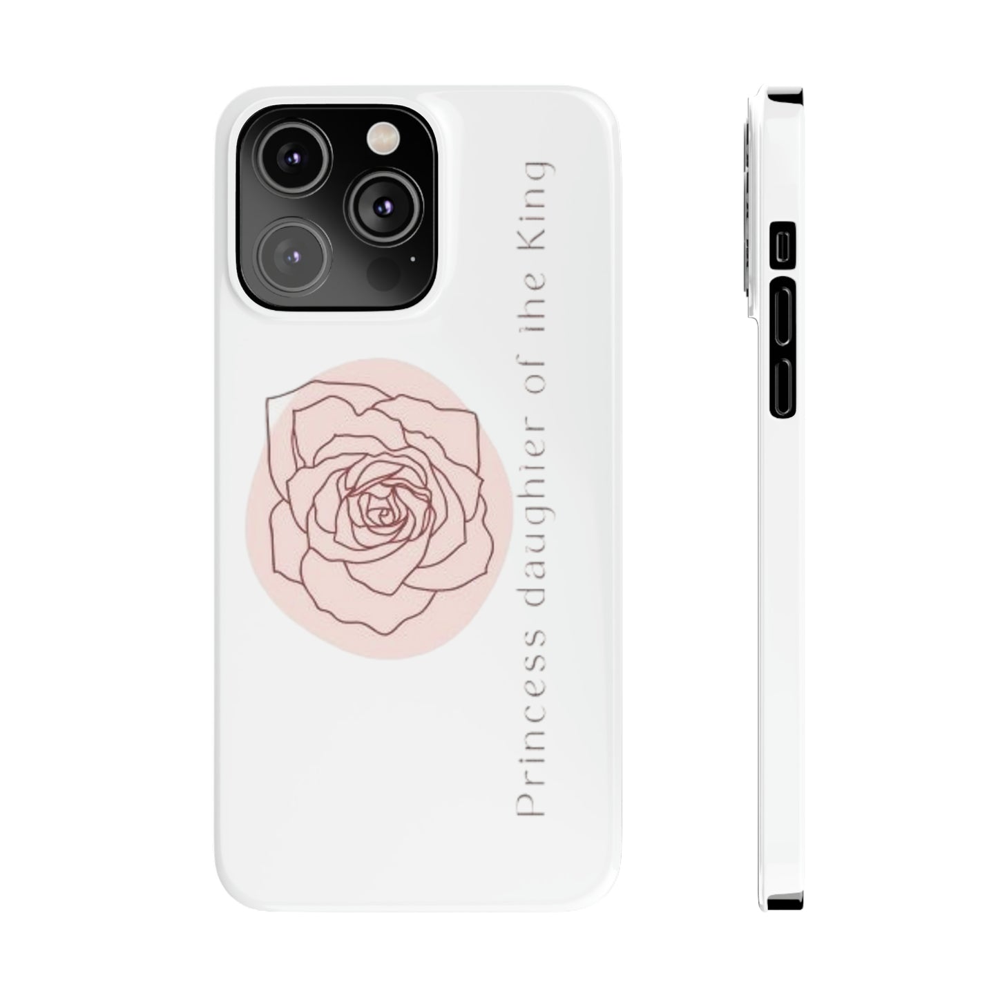 Vintage Rose- Slim Phone Cases