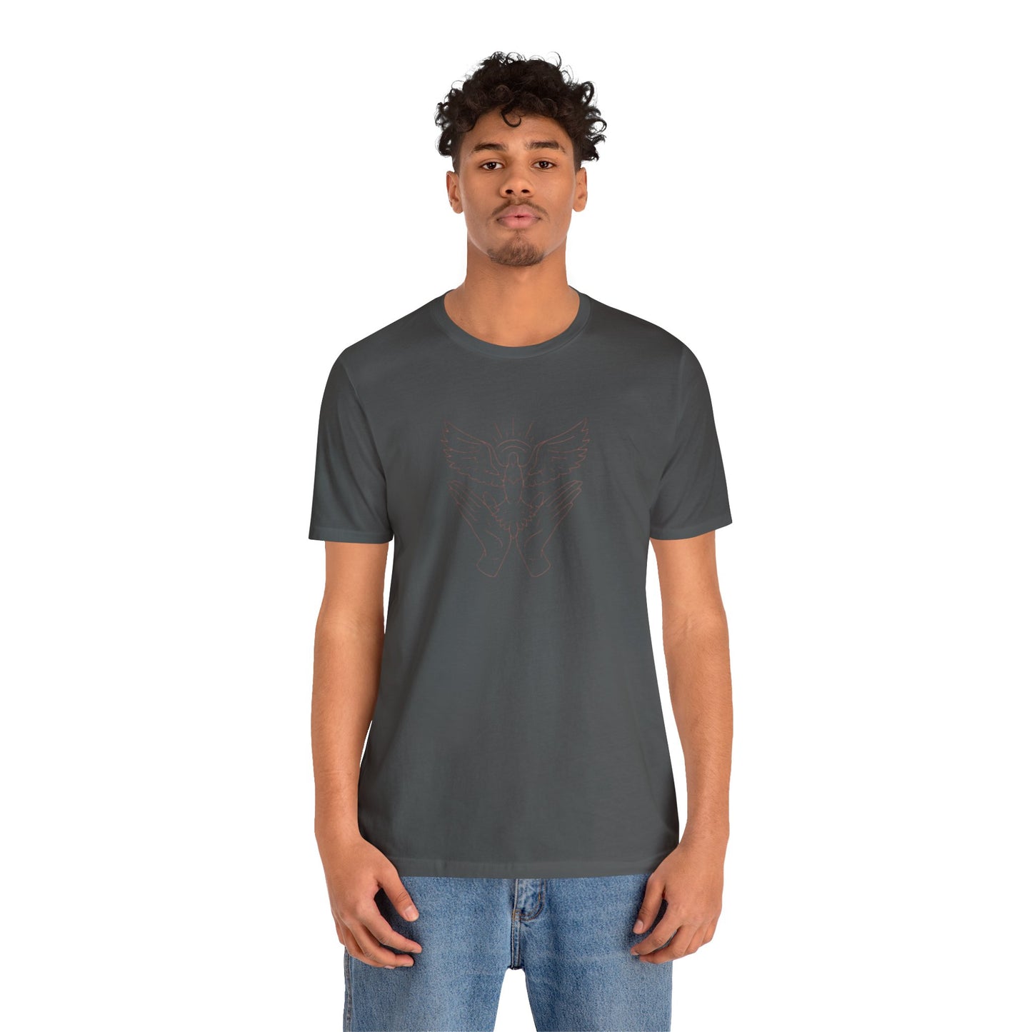 Dove- Unisex Jersey Short Sleeve Tee