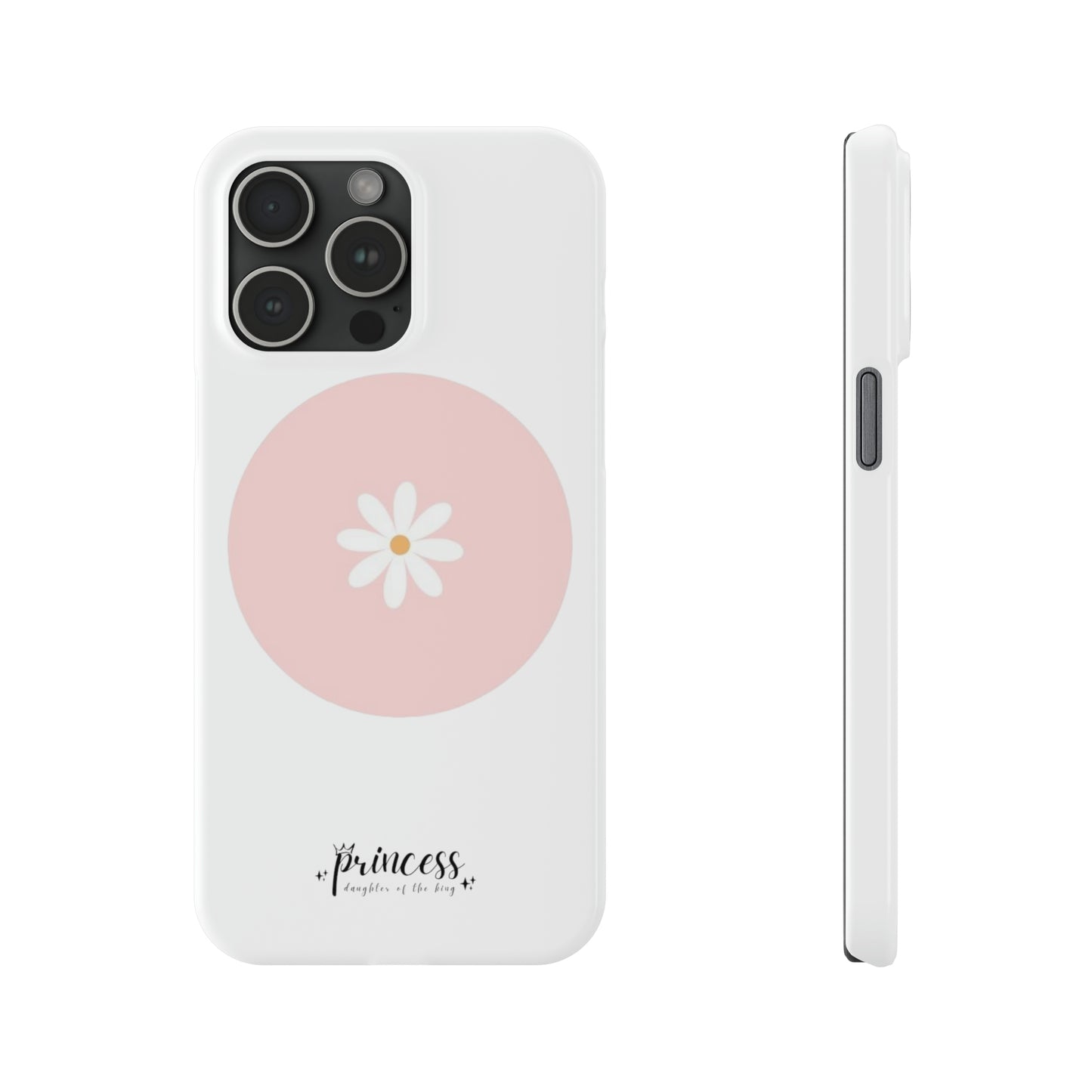 Circle Daisy- Slim Phone Cases