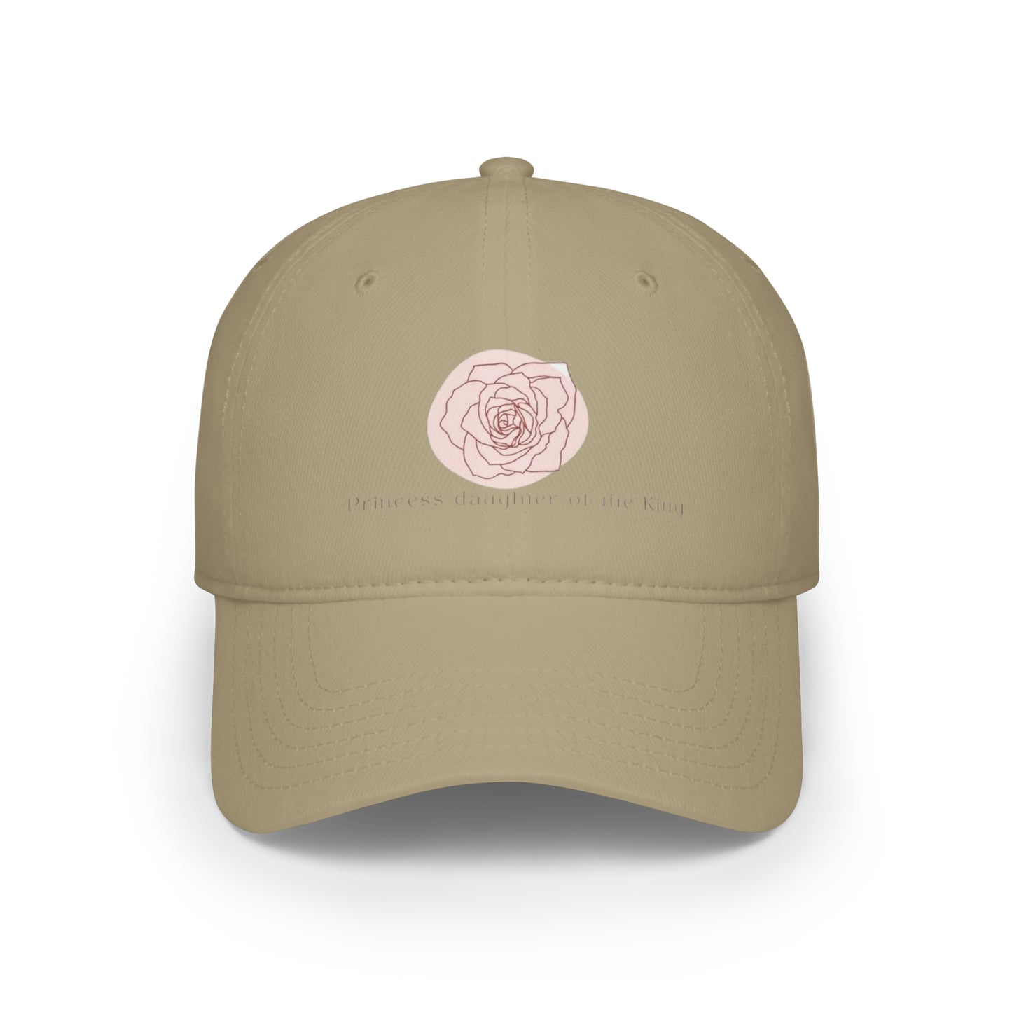 Vintage Rose- Low Profile Baseball Cap