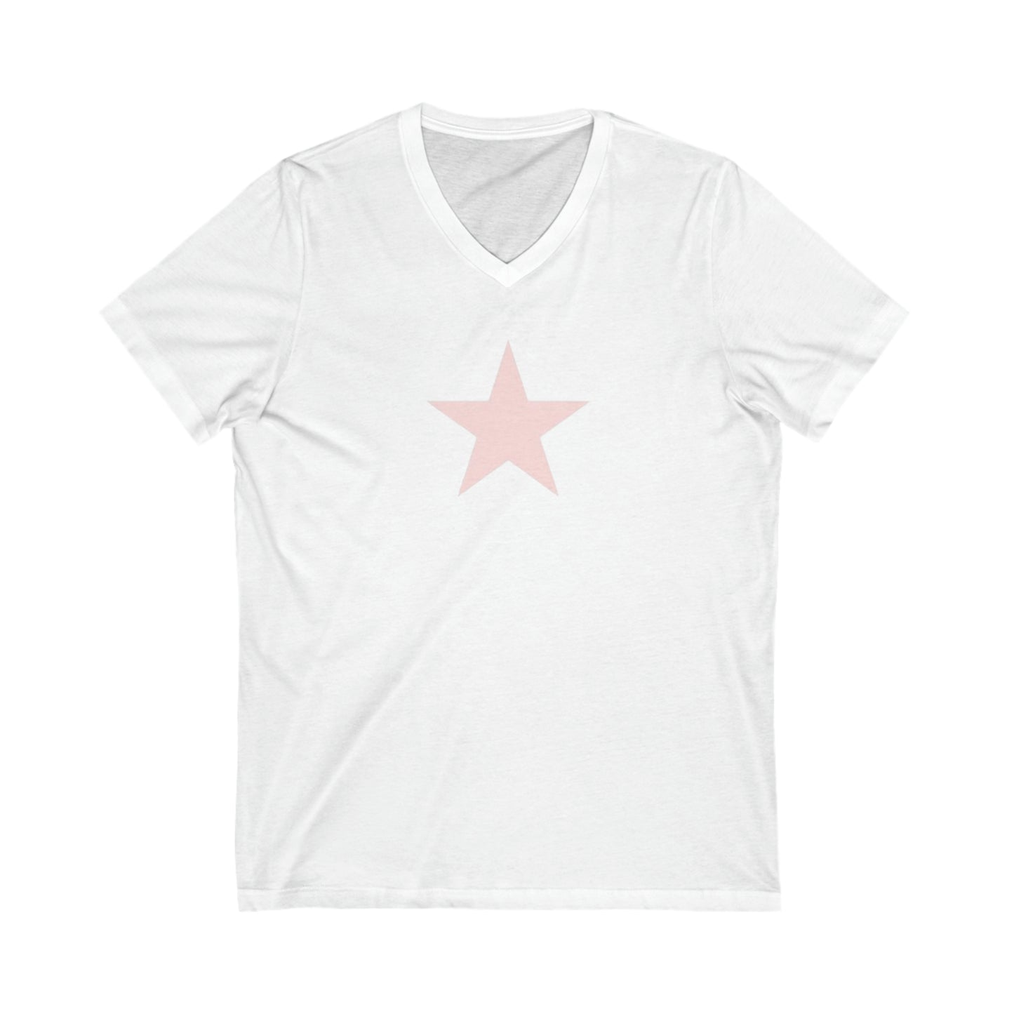 Big Star- Unisex Jersey Short Sleeve V-Neck Tee