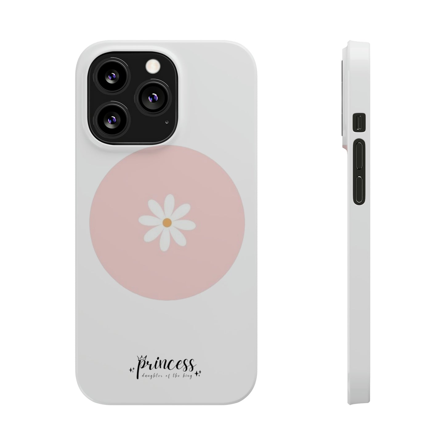 Circle Daisy- Slim Phone Cases