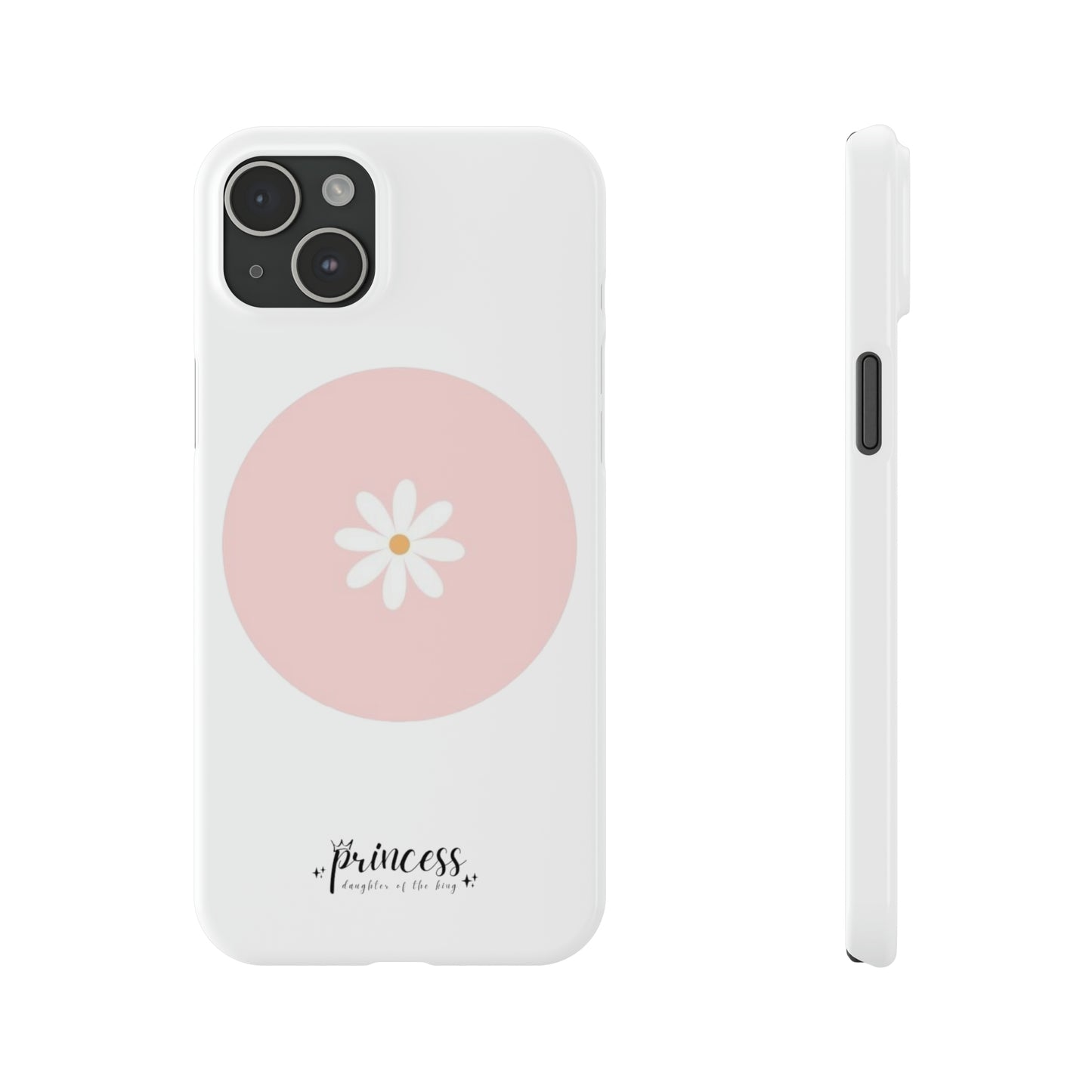 Circle Daisy- Slim Phone Cases