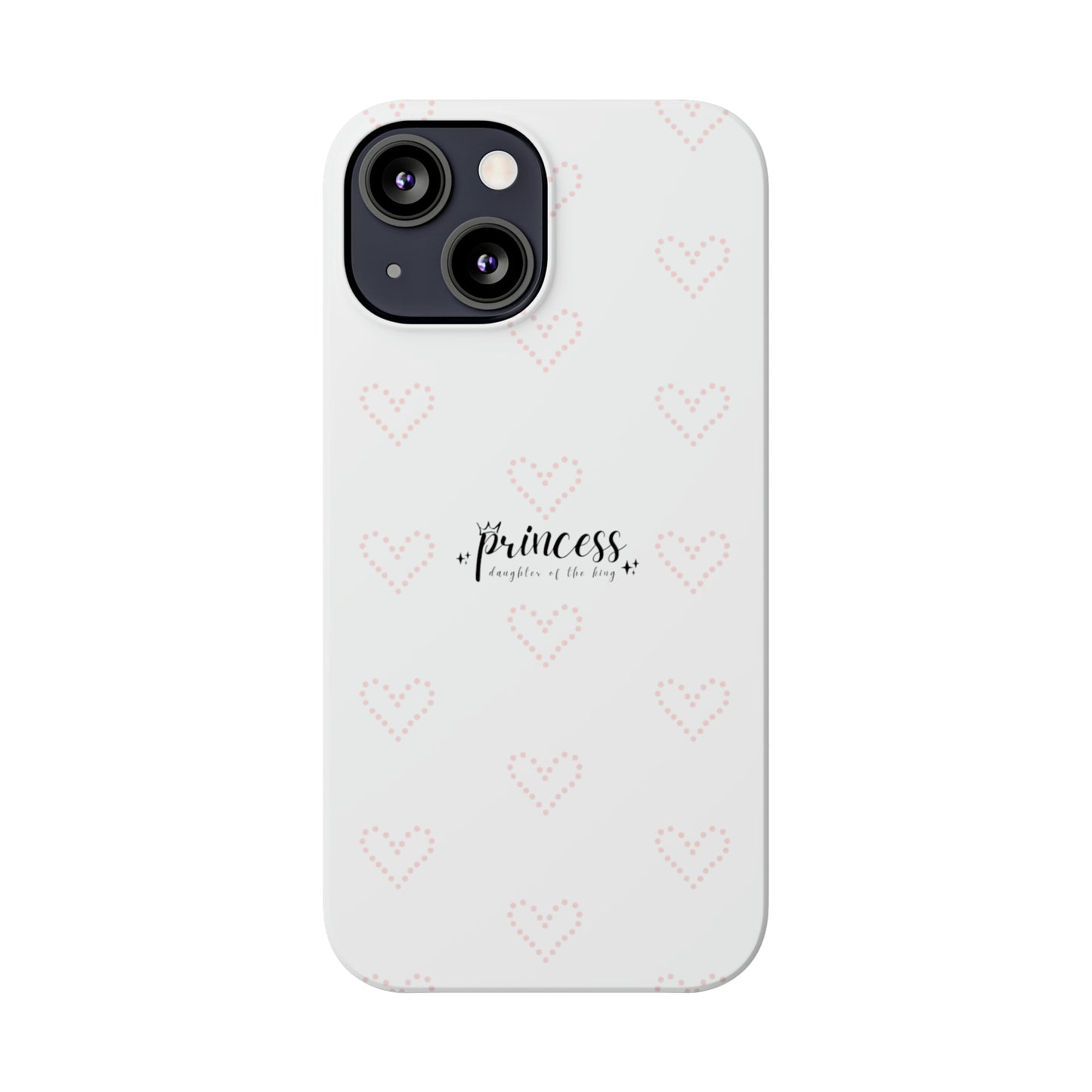 Dot Heart- Slim Phone Cases