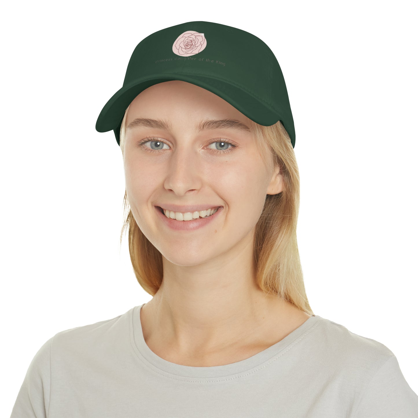 Vintage Rose- Low Profile Baseball Cap