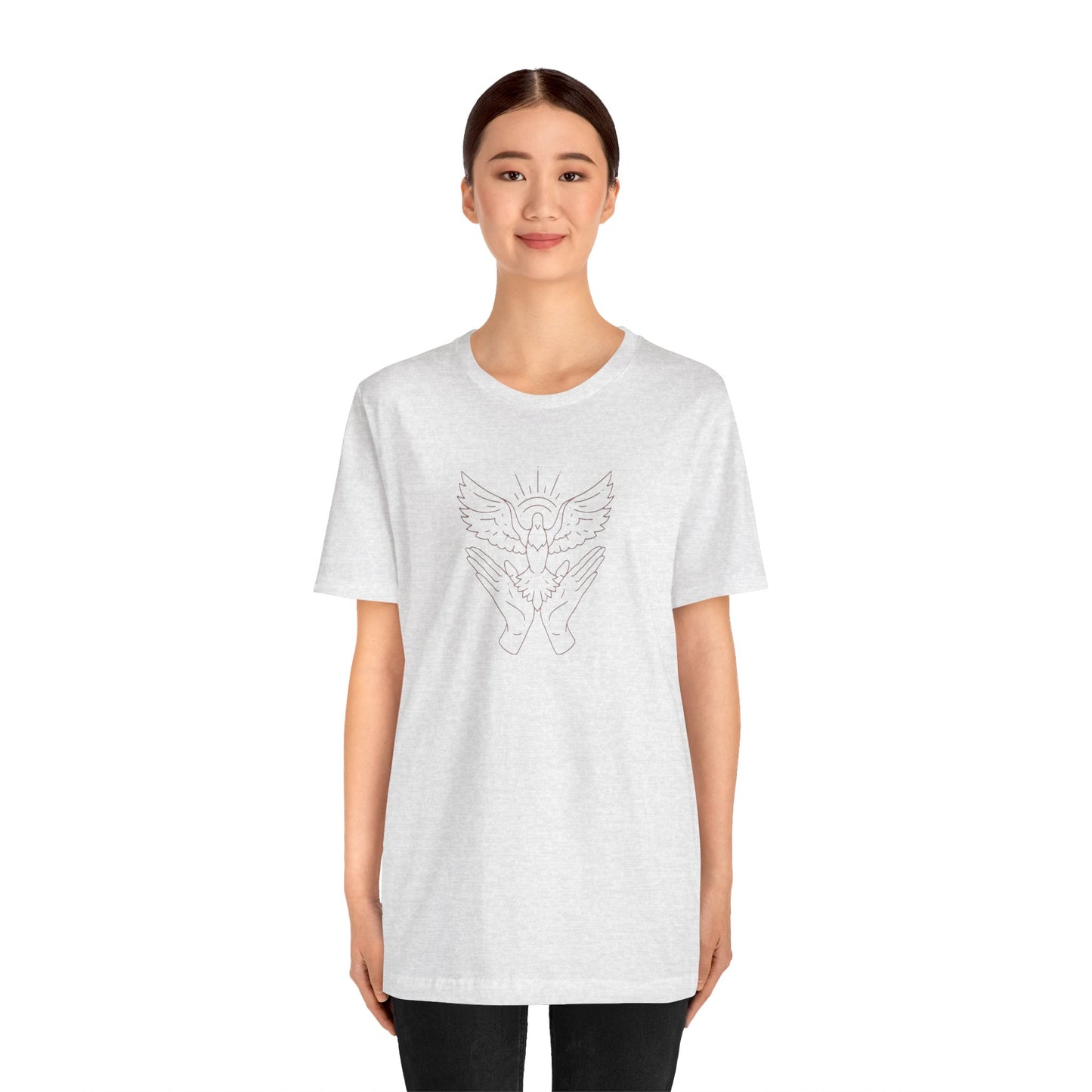 Dove- Unisex Jersey Short Sleeve Tee