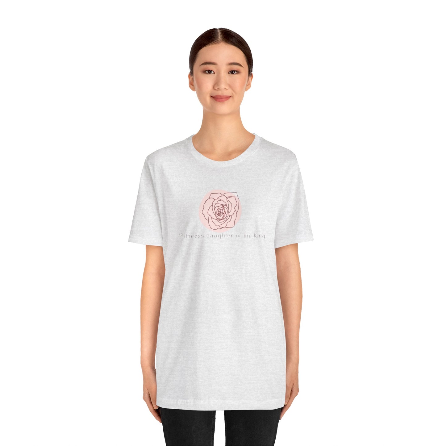 Vintage Rose- Unisex Jersey Short Sleeve Tee