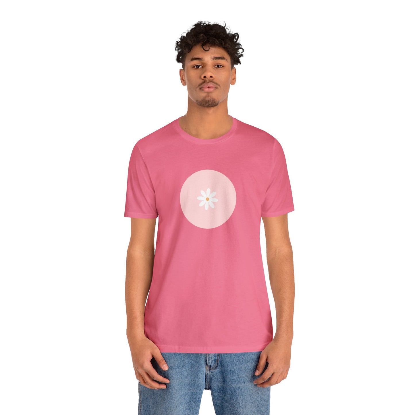 Circle Daisy- Unisex Jersey Short Sleeve Tee