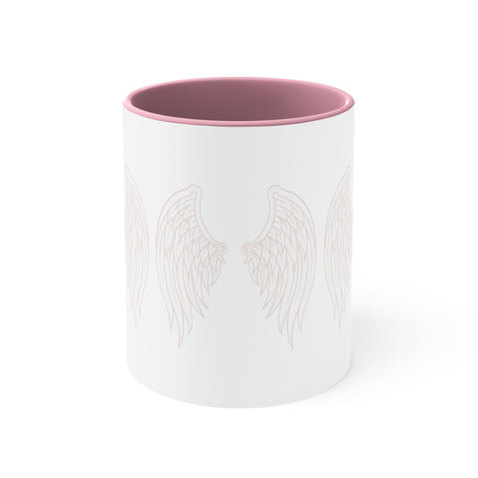 Angel Wings- Accent Coffee Mug, 11oz