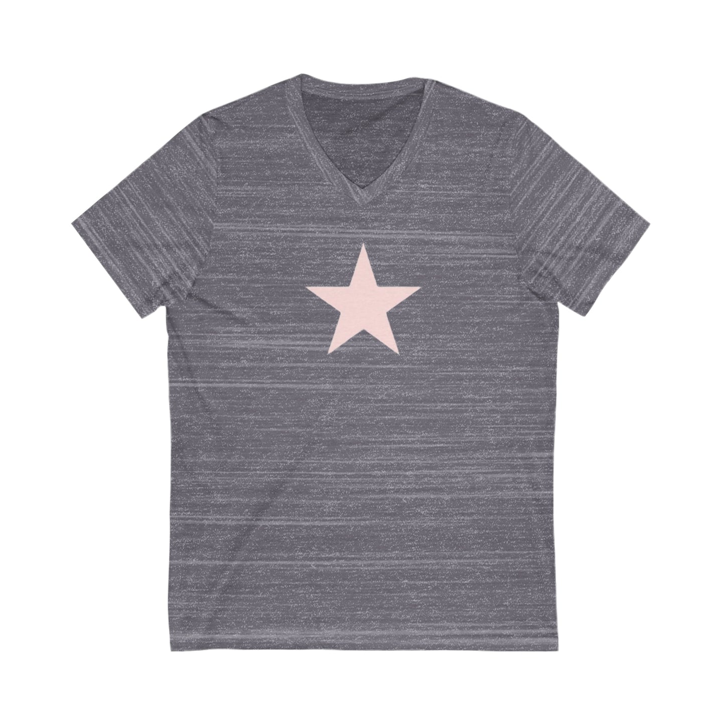 Big Star- Unisex Jersey Short Sleeve V-Neck Tee