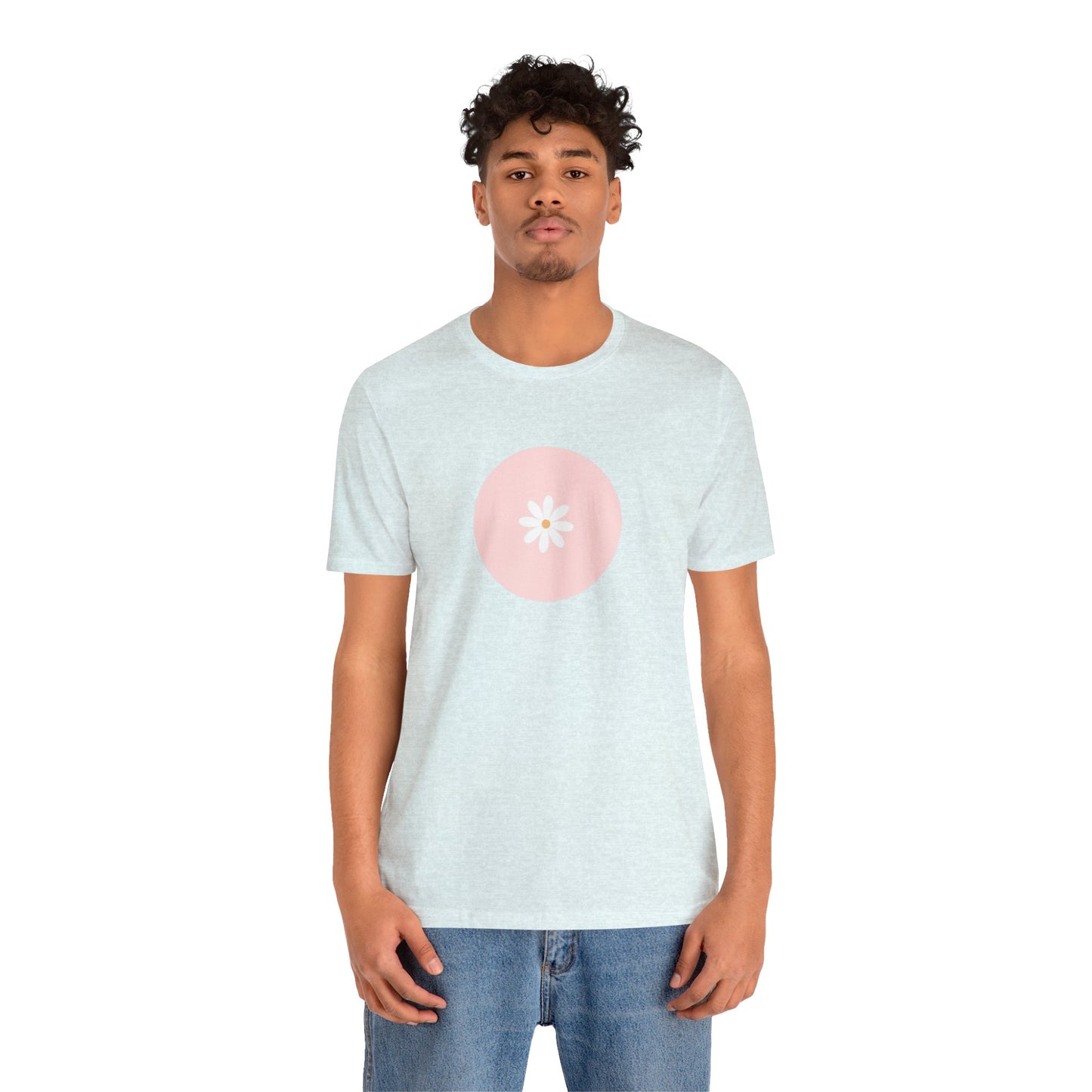 Circle Daisy- Unisex Jersey Short Sleeve Tee