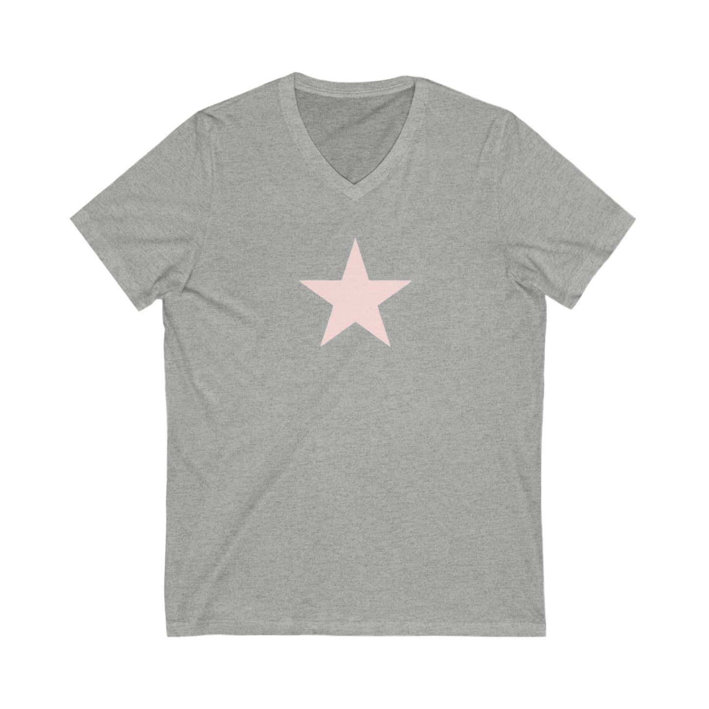 Big Star- Unisex Jersey Short Sleeve V-Neck Tee