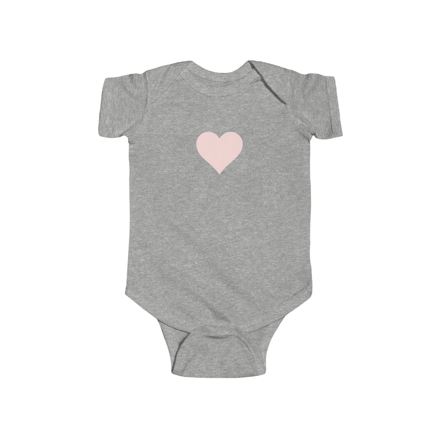 Heart- Infant Fine Jersey Bodysuit