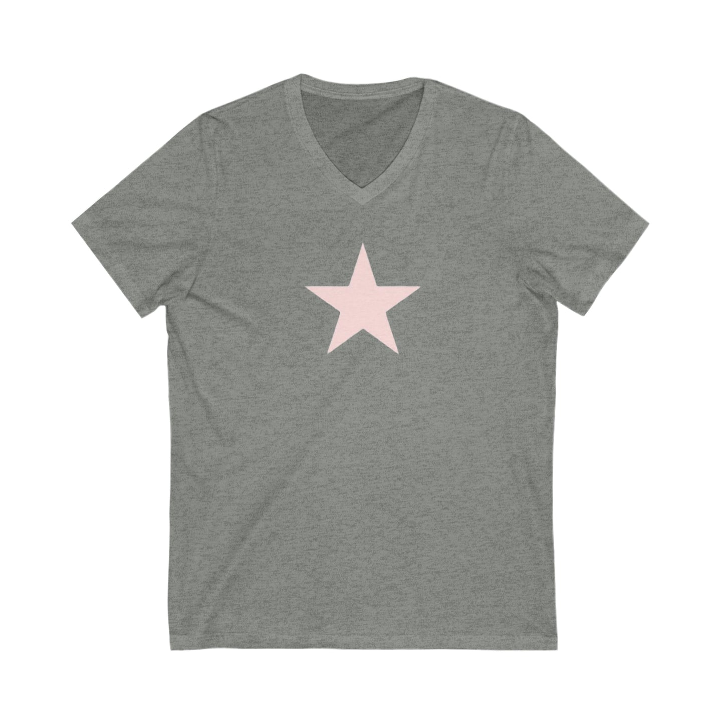 Big Star- Unisex Jersey Short Sleeve V-Neck Tee