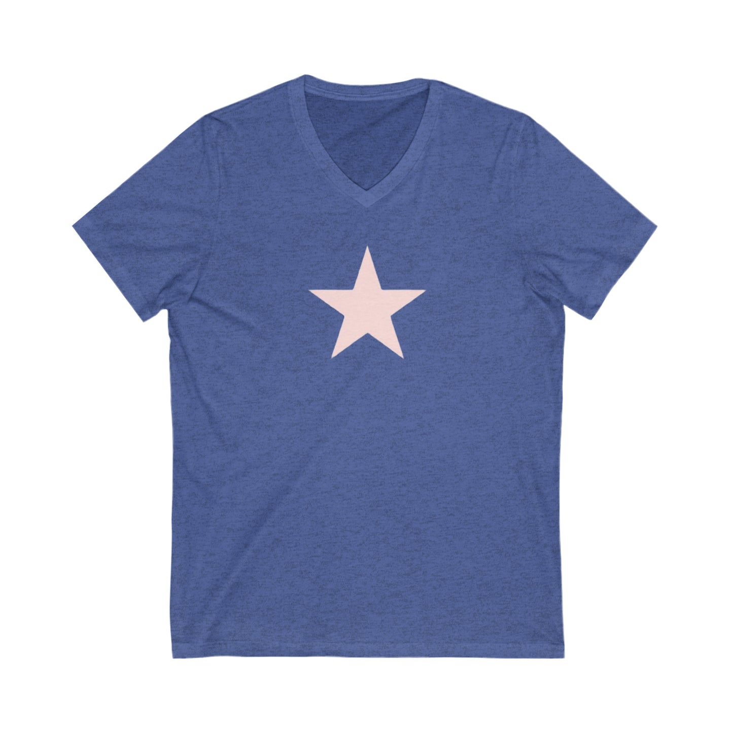 Big Star- Unisex Jersey Short Sleeve V-Neck Tee