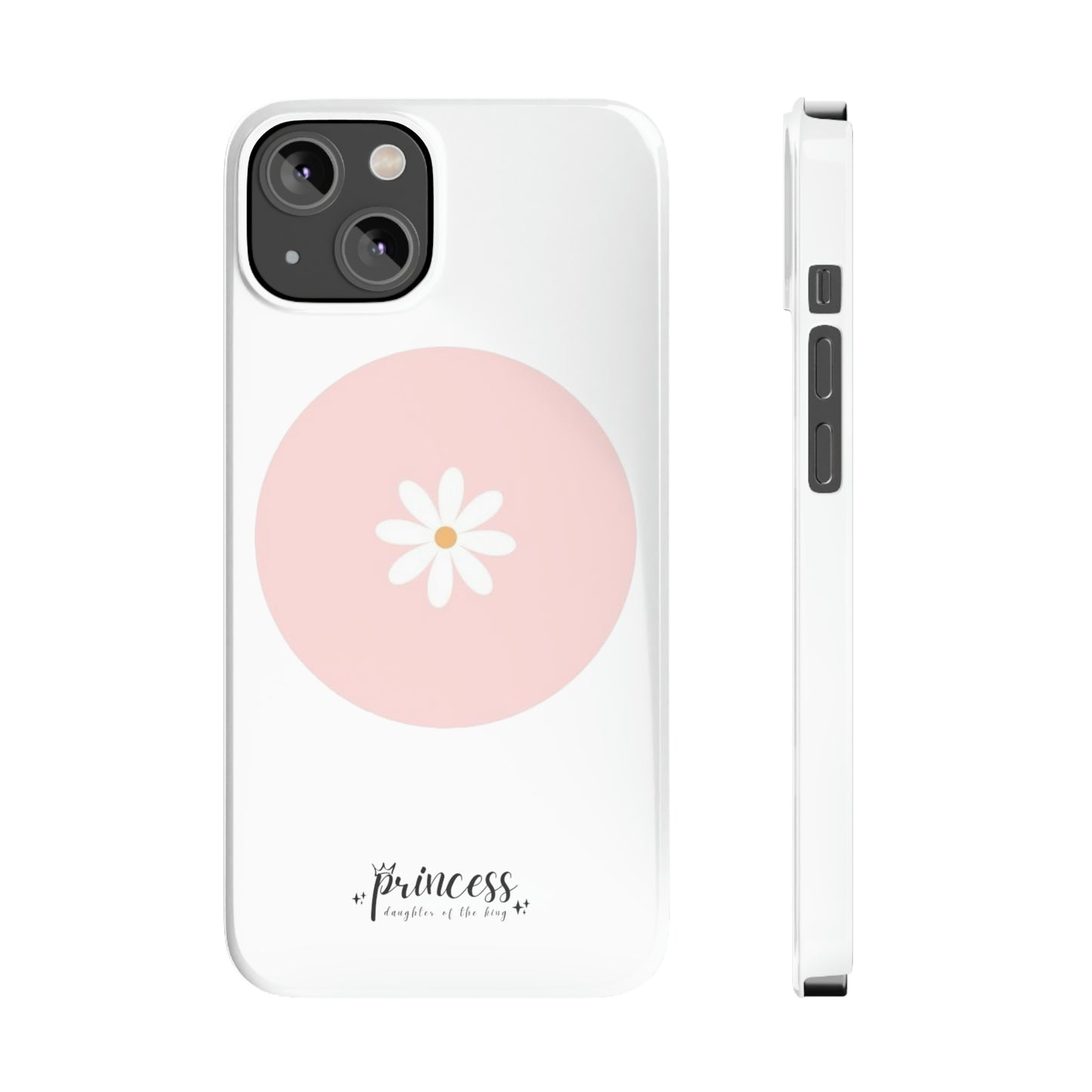 Circle Daisy- Slim Phone Cases