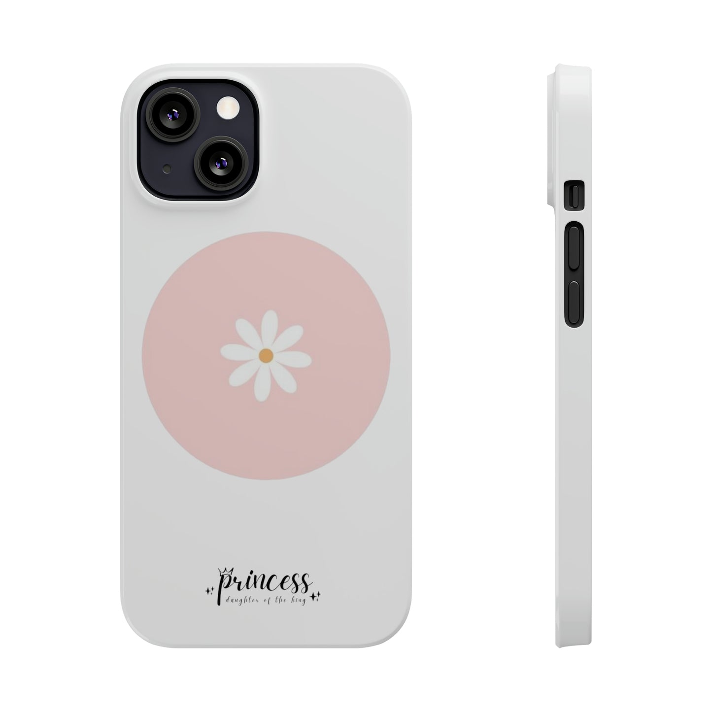 Circle Daisy- Slim Phone Cases