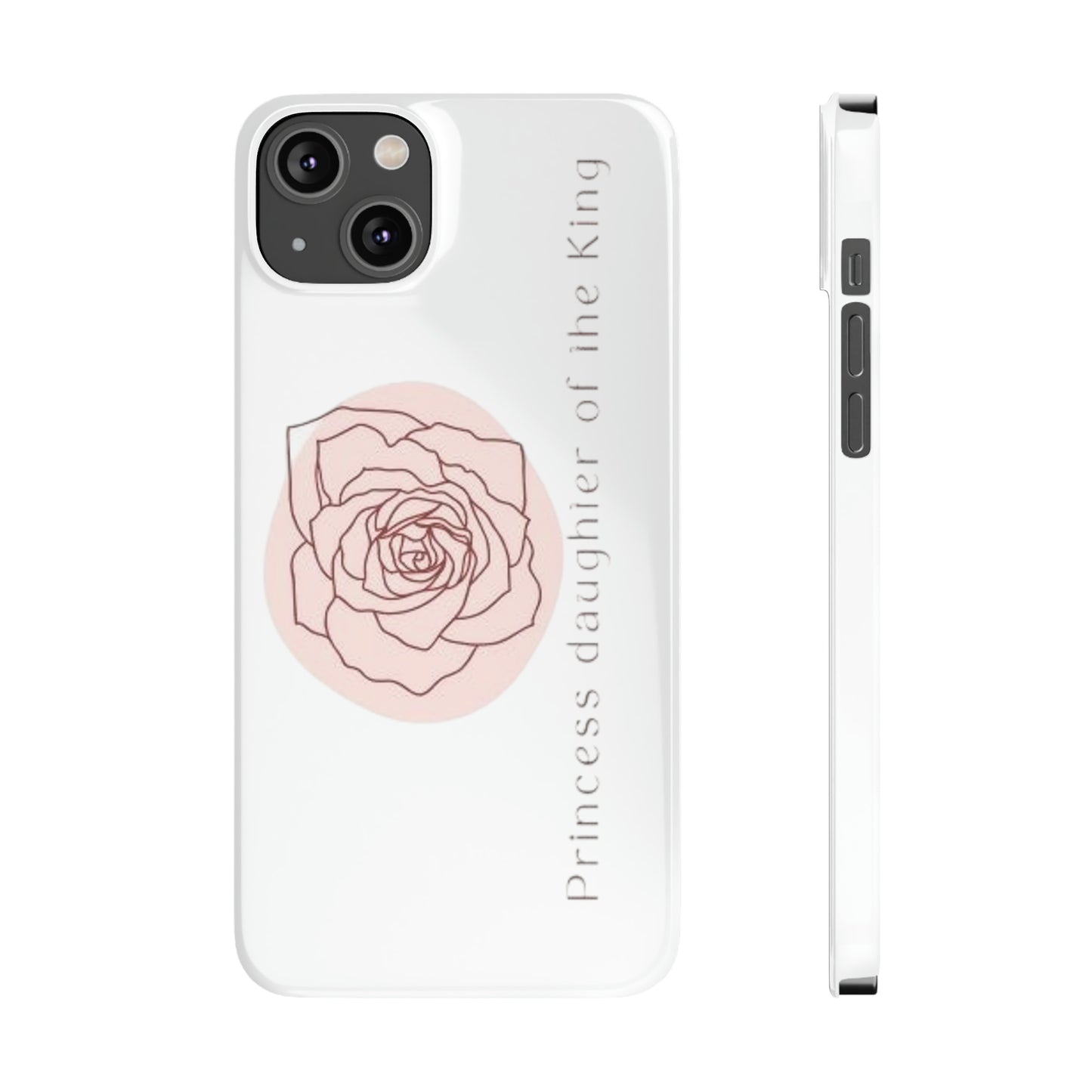 Vintage Rose- Slim Phone Cases