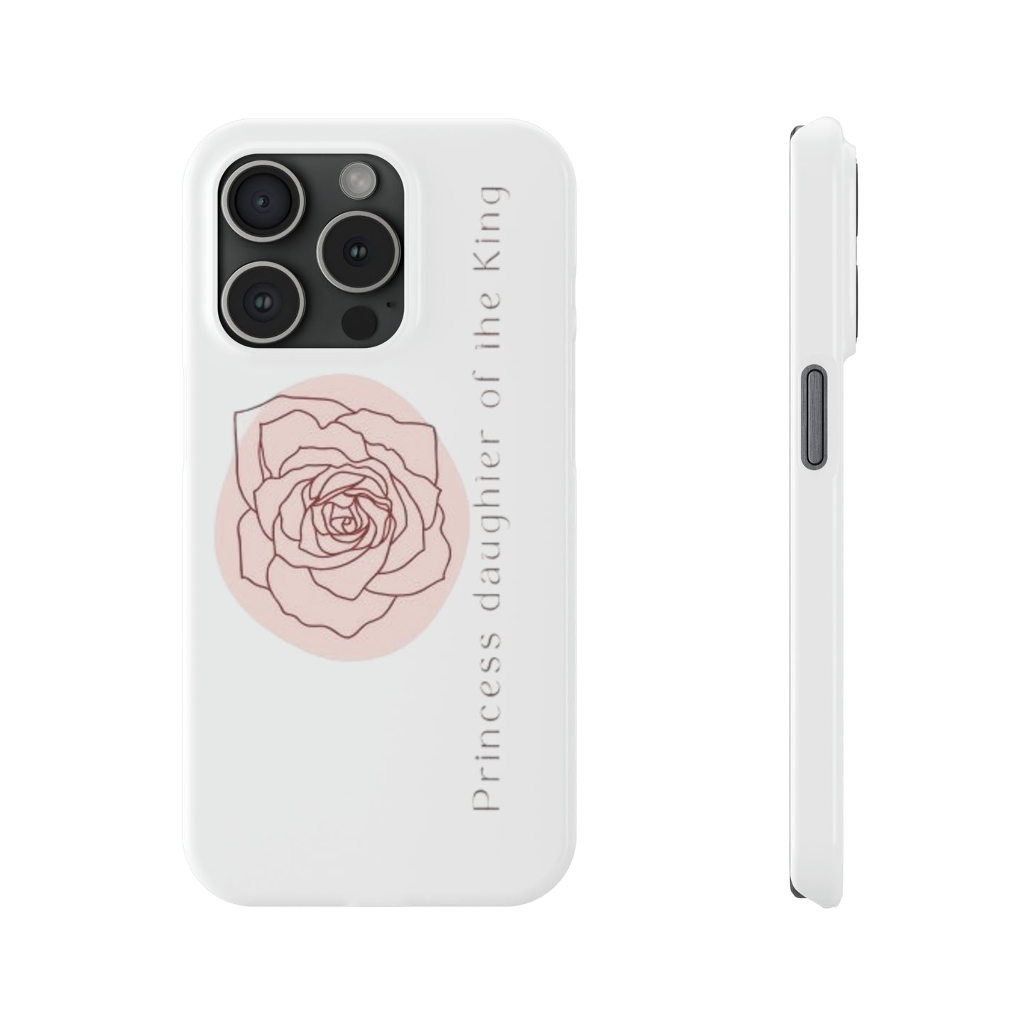 Vintage Rose- Slim Phone Cases