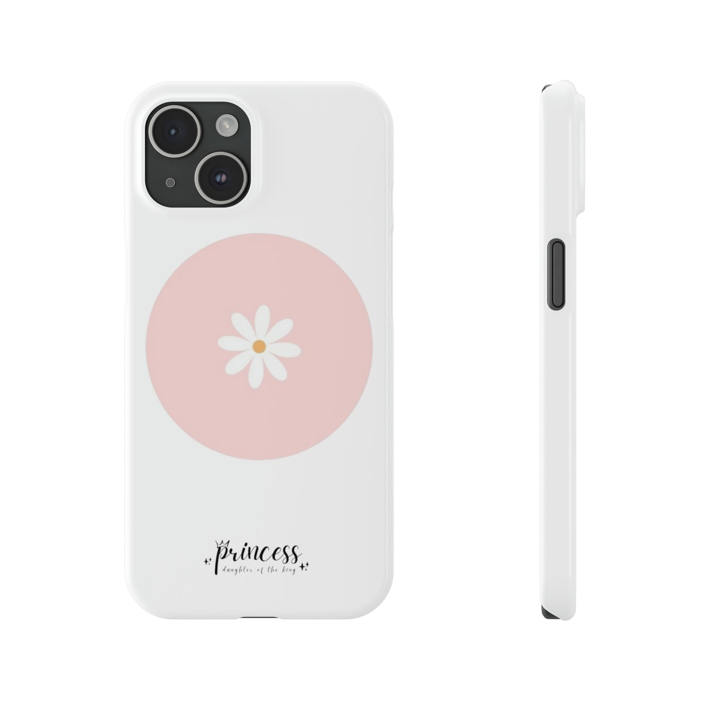 Circle Daisy- Slim Phone Cases