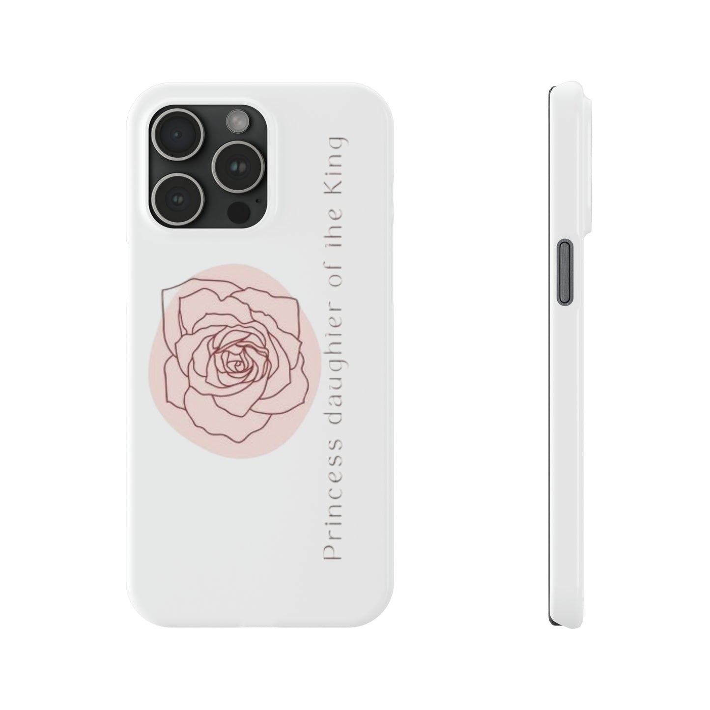 Vintage Rose- Slim Phone Cases