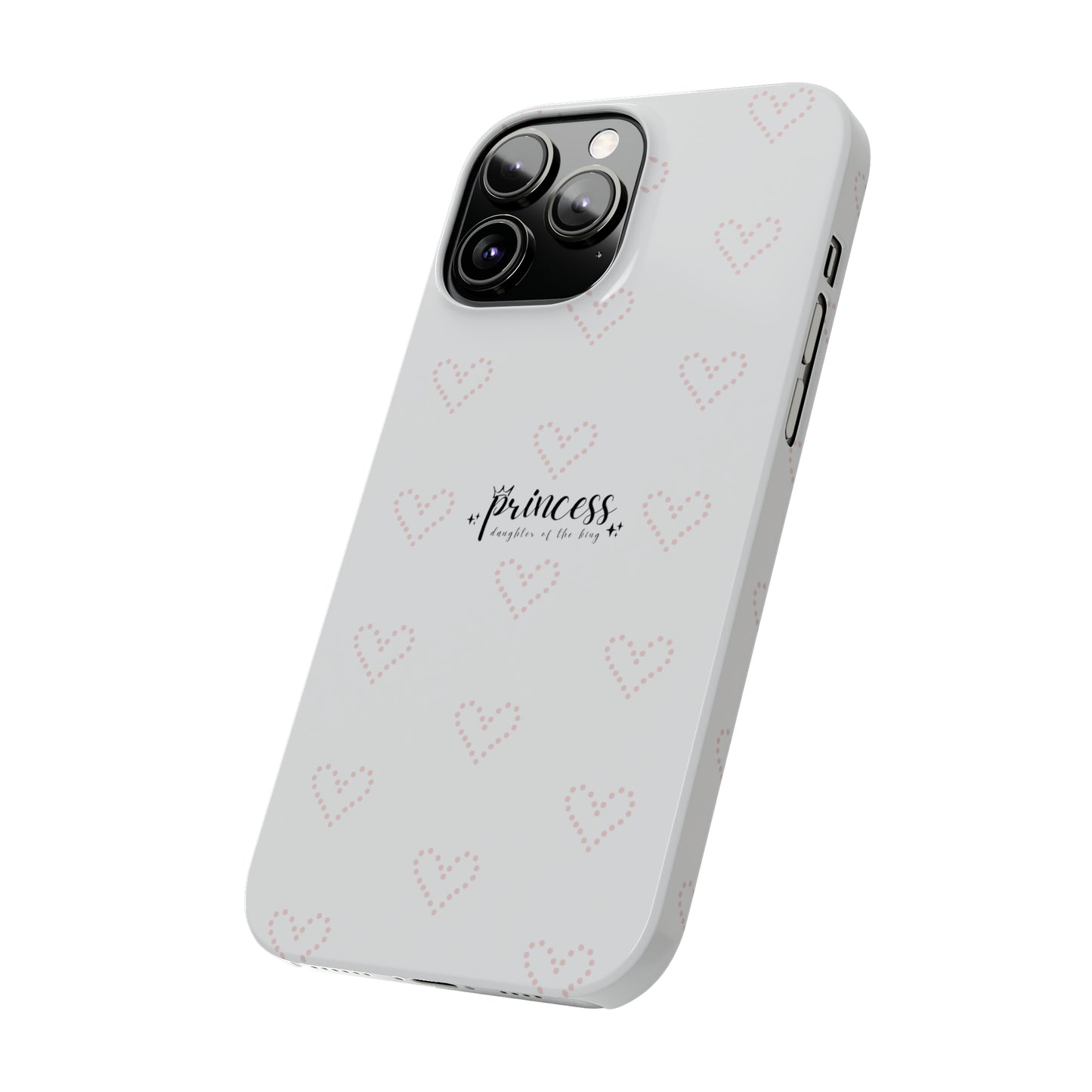 Dot Heart- Slim Phone Cases