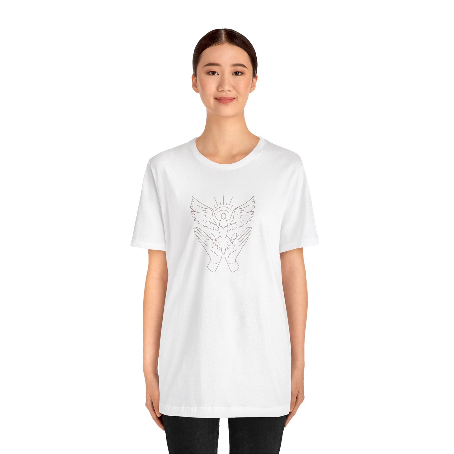 Dove- Unisex Jersey Short Sleeve Tee